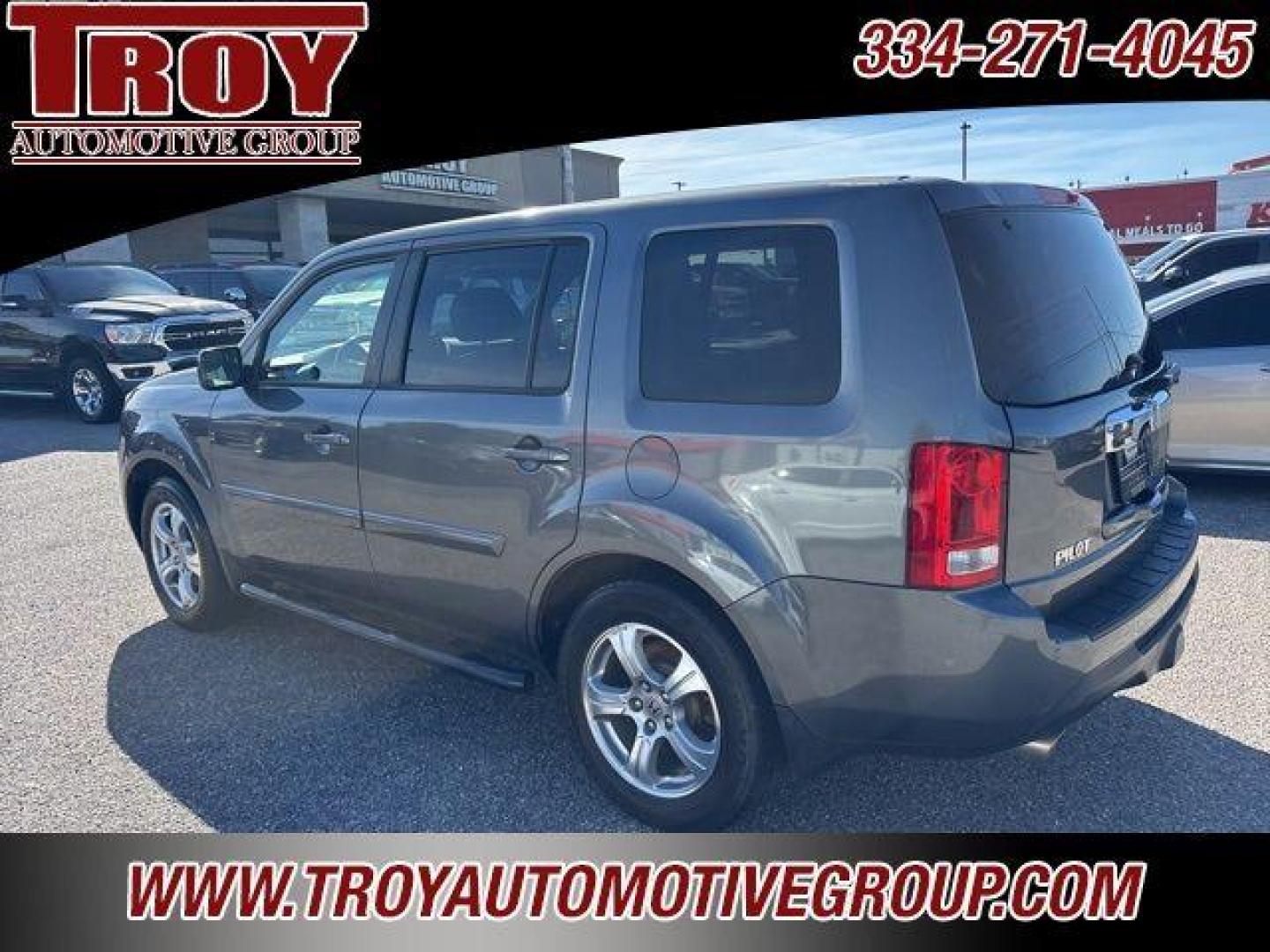 2013 Polished Metal Metallic /Gray Honda Pilot EX-L (5FNYF3H50DB) with an 3.5L V6 SOHC i-VTEC VCM 24V engine, Automatic transmission, located at 6812 Atlanta Hwy, Montgomery, AL, 36117, (334) 271-4045, 32.382118, -86.178673 - Leather Interior!!<br>3rd Seat!!<br>2-Master Keys!! - Photo#15