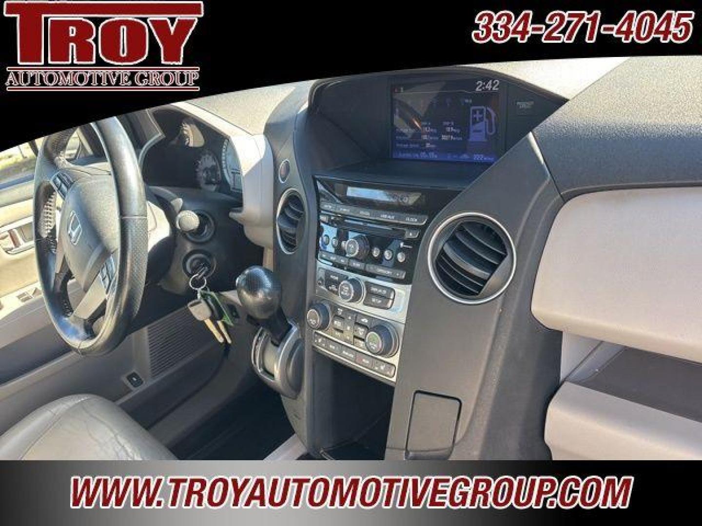 2013 Polished Metal Metallic /Gray Honda Pilot EX-L (5FNYF3H50DB) with an 3.5L V6 SOHC i-VTEC VCM 24V engine, Automatic transmission, located at 6812 Atlanta Hwy, Montgomery, AL, 36117, (334) 271-4045, 32.382118, -86.178673 - Leather Interior!!<br>3rd Seat!!<br>2-Master Keys!! - Photo#26