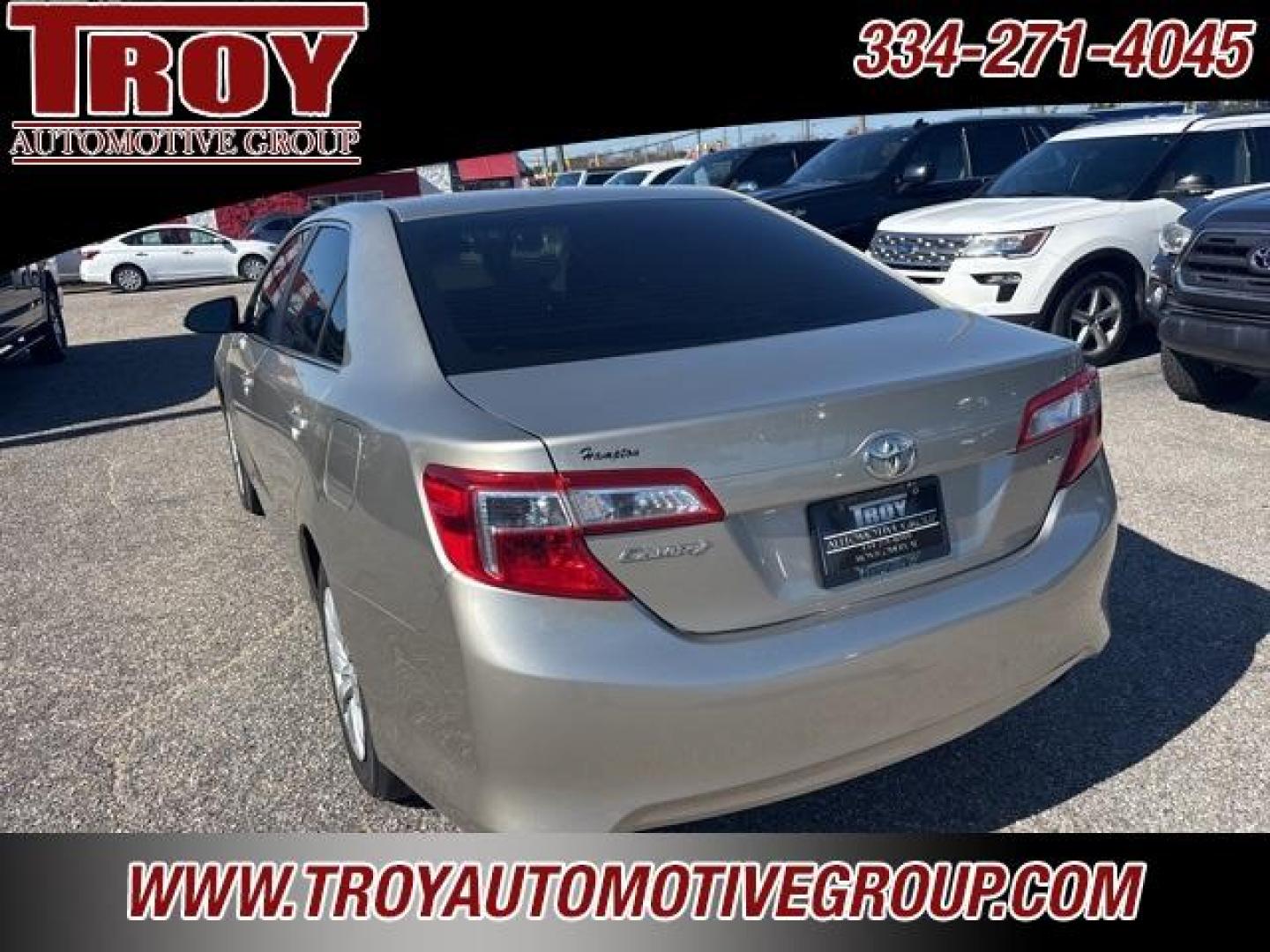 2013 Champagne Mica /Ivory Toyota Camry (4T4BF1FK4DR) with an 2.5L I4 SMPI DOHC engine, Automatic transmission, located at 6812 Atlanta Hwy, Montgomery, AL, 36117, (334) 271-4045, 32.382118, -86.178673 - Champagne Mica 2013 Toyota Camry FWD 2.5L I4 SMPI DOHC 6-Speed Automatic<br><br>Financing Available---Top Value for Trades.<br><br>25/35 City/Highway MPG<br><br><br>Awards:<br> * 2013 KBB.com 10 Best New Sedans Under $25,000 * 2013 KBB.com Best Resale Value Awards * 2013 KBB.com Brand Image Awa - Photo#11