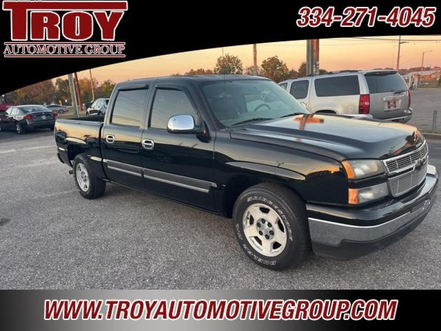 2006 Black /Tan Chevrolet Silverado 1500 LT (2GCEC13T261) with an Vortec 5.3L V8 SFI engine, Automatic transmission, located at 6812 Atlanta Hwy, Montgomery, AL, 36117, (334) 271-4045, 32.382118, -86.178673 - 1-Owner!!<br>DVD In Headrest!!<br>Tow Package!! - Photo#7