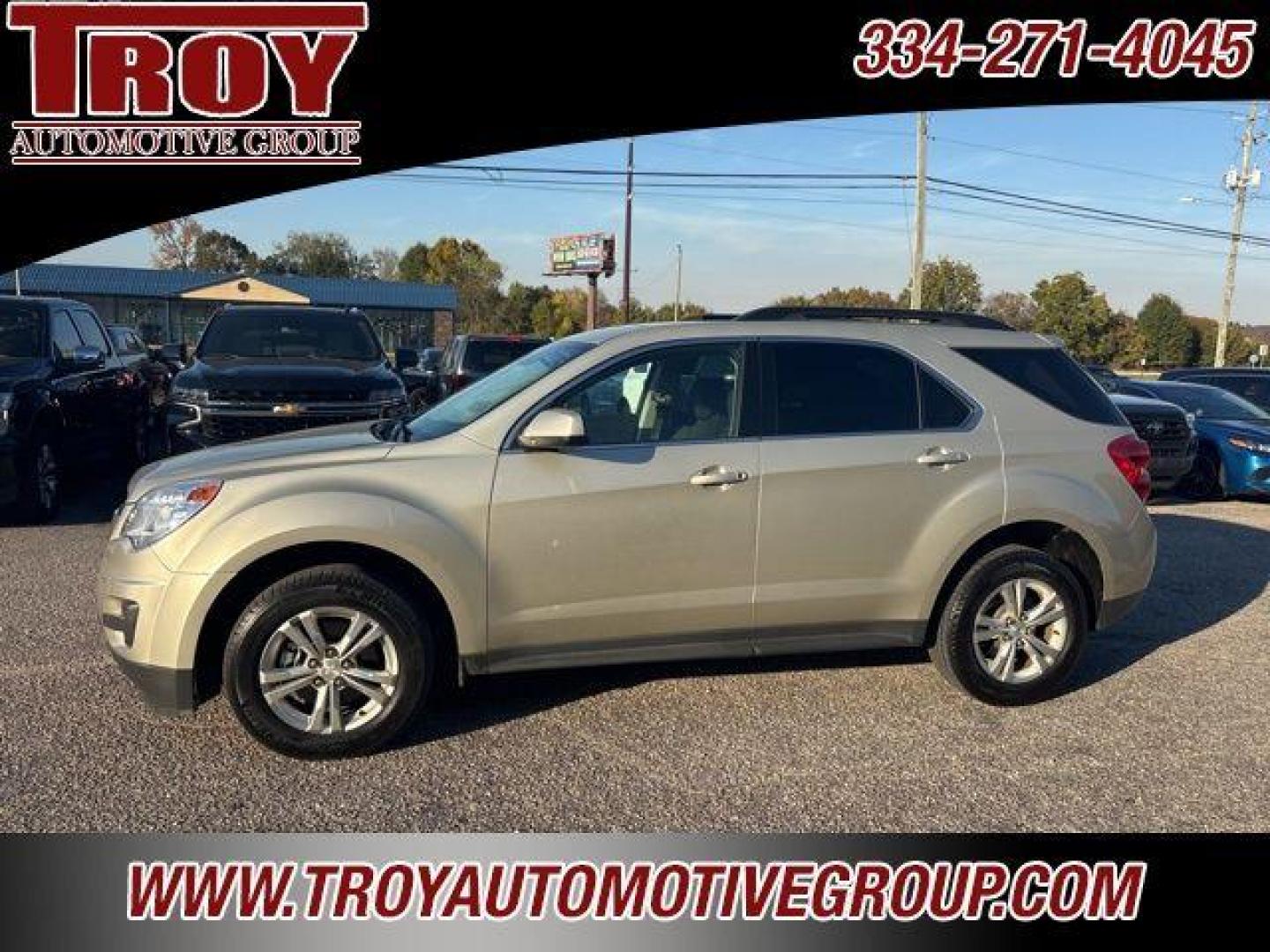 2013 Champagne Silver Metallic /Black Chevrolet Equinox LT (2GNALDEK9D6) with an 2.4L 4-Cylinder SIDI DOHC engine, Automatic transmission, located at 6812 Atlanta Hwy, Montgomery, AL, 36117, (334) 271-4045, 32.382118, -86.178673 - 1-Owner!! - Photo#1
