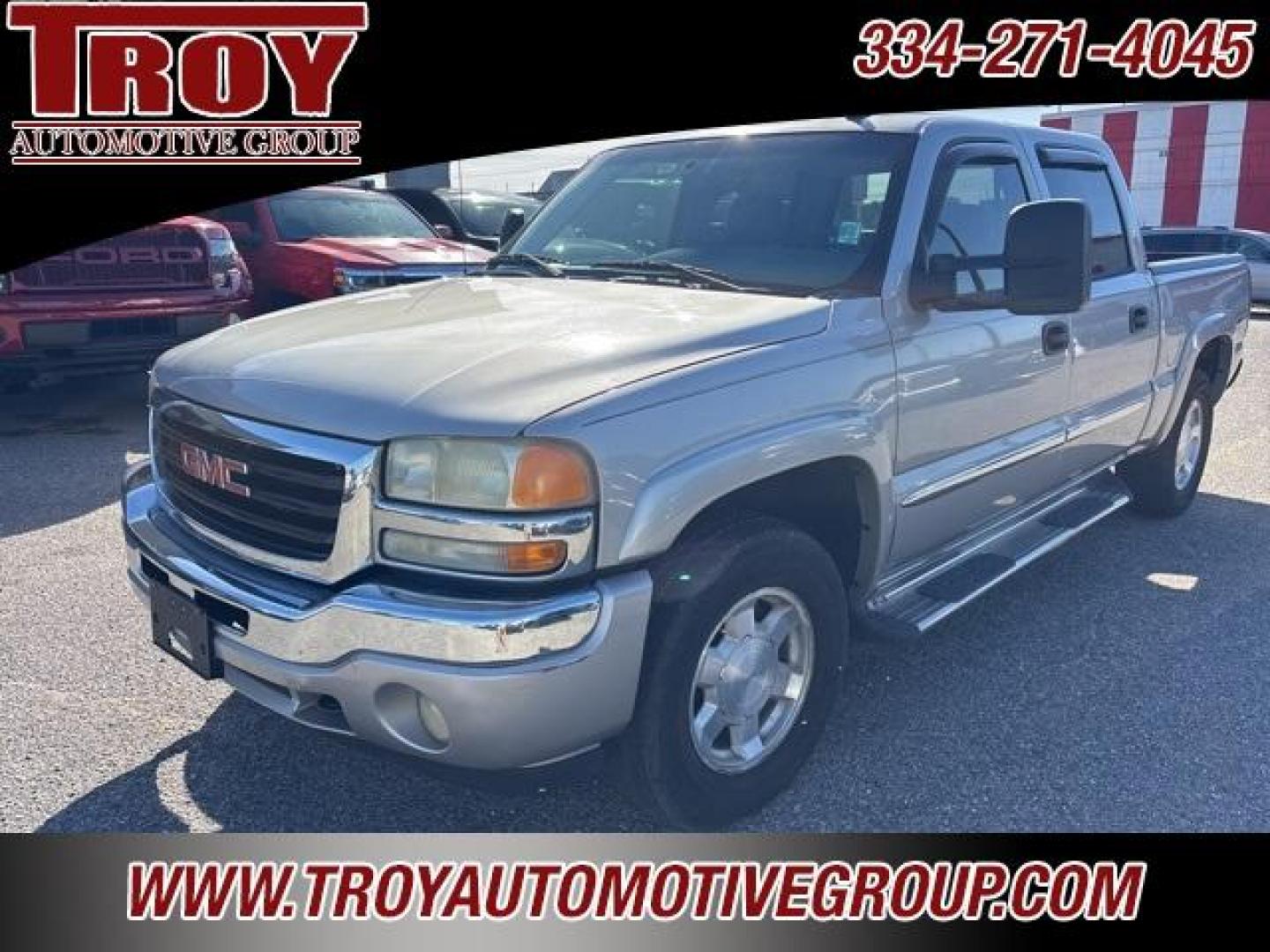 2006 Silver Birch Metallic /Pewter GMC Sierra 1500 SLT (2GTEK13T661) with an Vortec 5.3L V8 SFI engine, Automatic transmission, located at 6812 Atlanta Hwy, Montgomery, AL, 36117, (334) 271-4045, 32.382118, -86.178673 - Recent Arrival! Priced below KBB Fair Purchase Price!<br><br>Silver Birch Metallic 2006 GMC Sierra 1500 SLT 4WD Vortec 5.3L V8 SFI 4-Speed Automatic with Overdrive<br><br>Financing Available---Top Value for Trades. - Photo#12