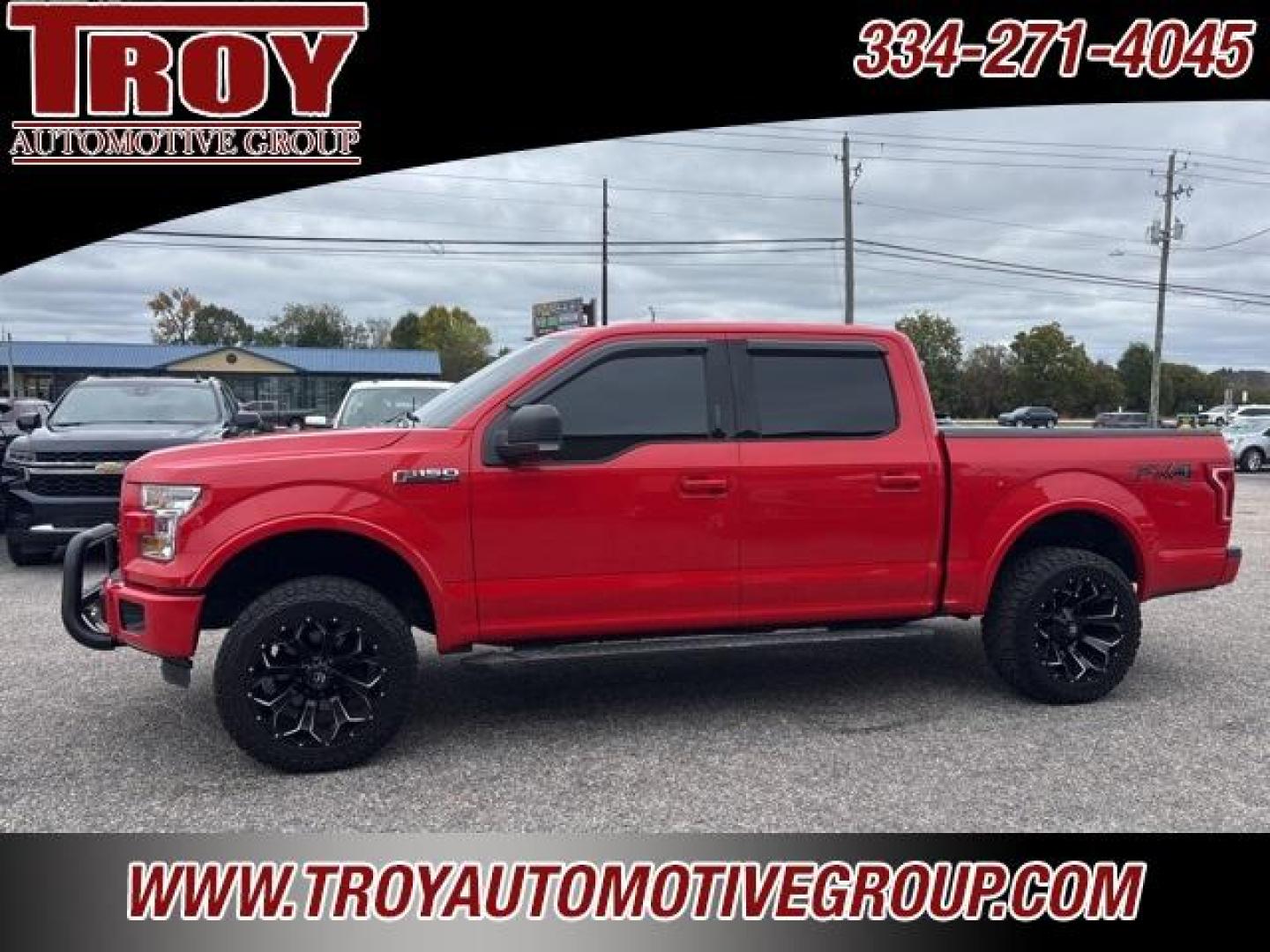 2016 Race Red /Black Ford F-150 XLT (1FTEW1EF7GF) with an 5.0L V8 FFV engine, Automatic transmission, located at 6812 Atlanta Hwy, Montgomery, AL, 36117, (334) 271-4045, 32.382118, -86.178673 - Sport Appearance Package!!<br>20 Fuel Wheels w/ Kenda Mts!<br>Level Kit!!<br>Heated Seats!!<br>Bedcover!!<br>Tow Package!!<br>FX4 Package!!<br>Remote Start!!<br>Dual Power Front Seats!!<br>Pro Trailer Back Up!! - Photo#2