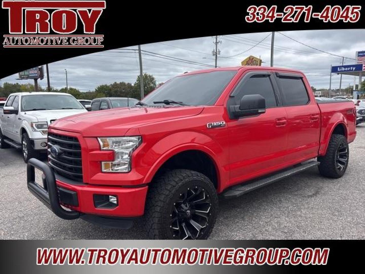 2016 Race Red /Black Ford F-150 XLT (1FTEW1EF7GF) with an 5.0L V8 FFV engine, Automatic transmission, located at 6812 Atlanta Hwy, Montgomery, AL, 36117, (334) 271-4045, 32.382118, -86.178673 - Sport Appearance Package!!<br>20 Fuel Wheels w/ Kenda Mts!<br>Level Kit!!<br>Heated Seats!!<br>Bedcover!!<br>Tow Package!!<br>FX4 Package!!<br>Remote Start!!<br>Dual Power Front Seats!!<br>Pro Trailer Back Up!! - Photo#4