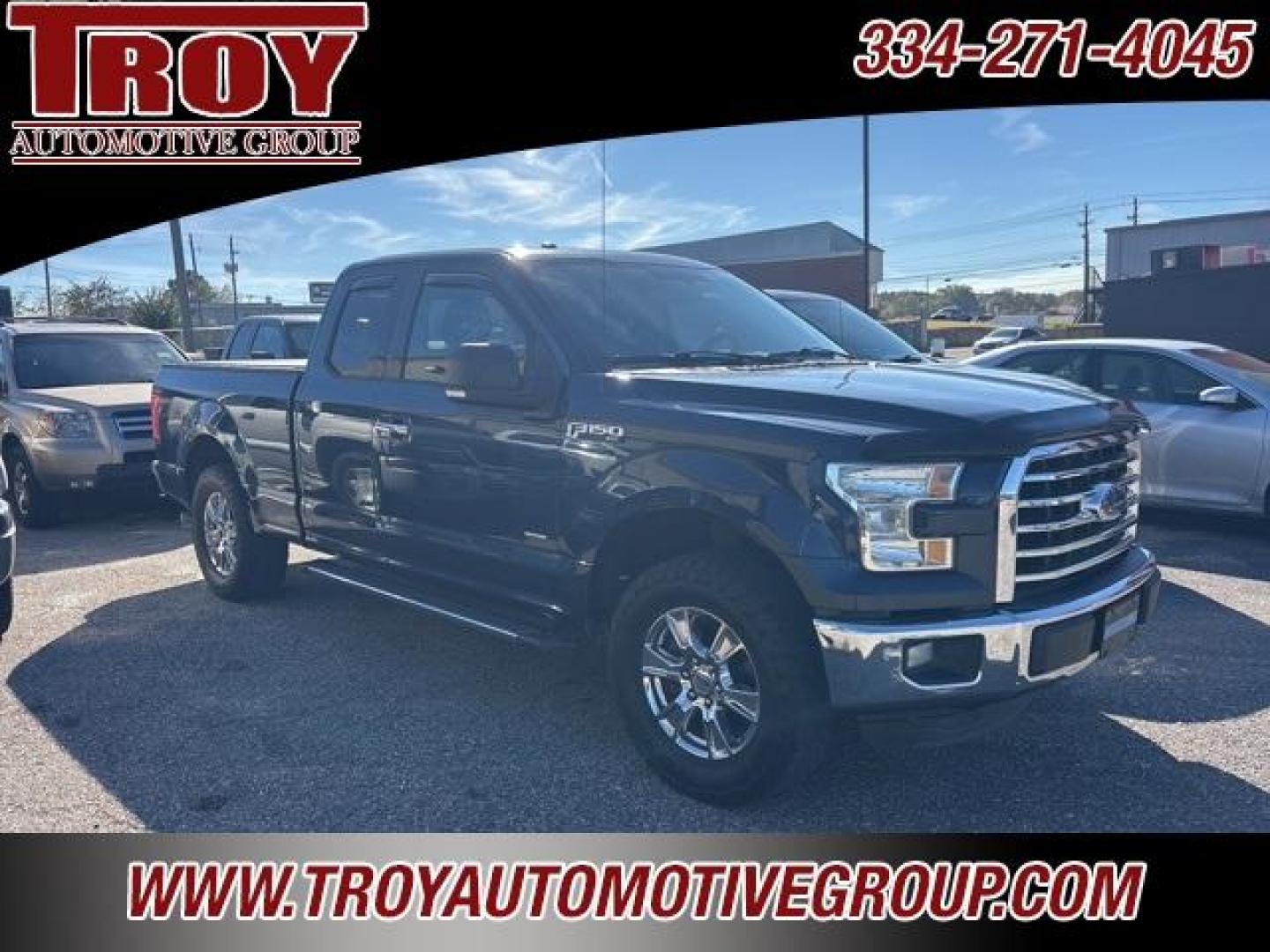 2015 Blue /Gray Ford F-150 XLT (1FTEX1CGXFF) with an 3.5L V6 engine, Automatic transmission, located at 6812 Atlanta Hwy, Montgomery, AL, 36117, (334) 271-4045, 32.382118, -86.178673 - Power Driver Seat!!<br>Heated Seats!!<br>Tow Package!!<br>Locking Slip Differential!<br>Chrome Step Bars!!<br>Bed Cover!! - Photo#2