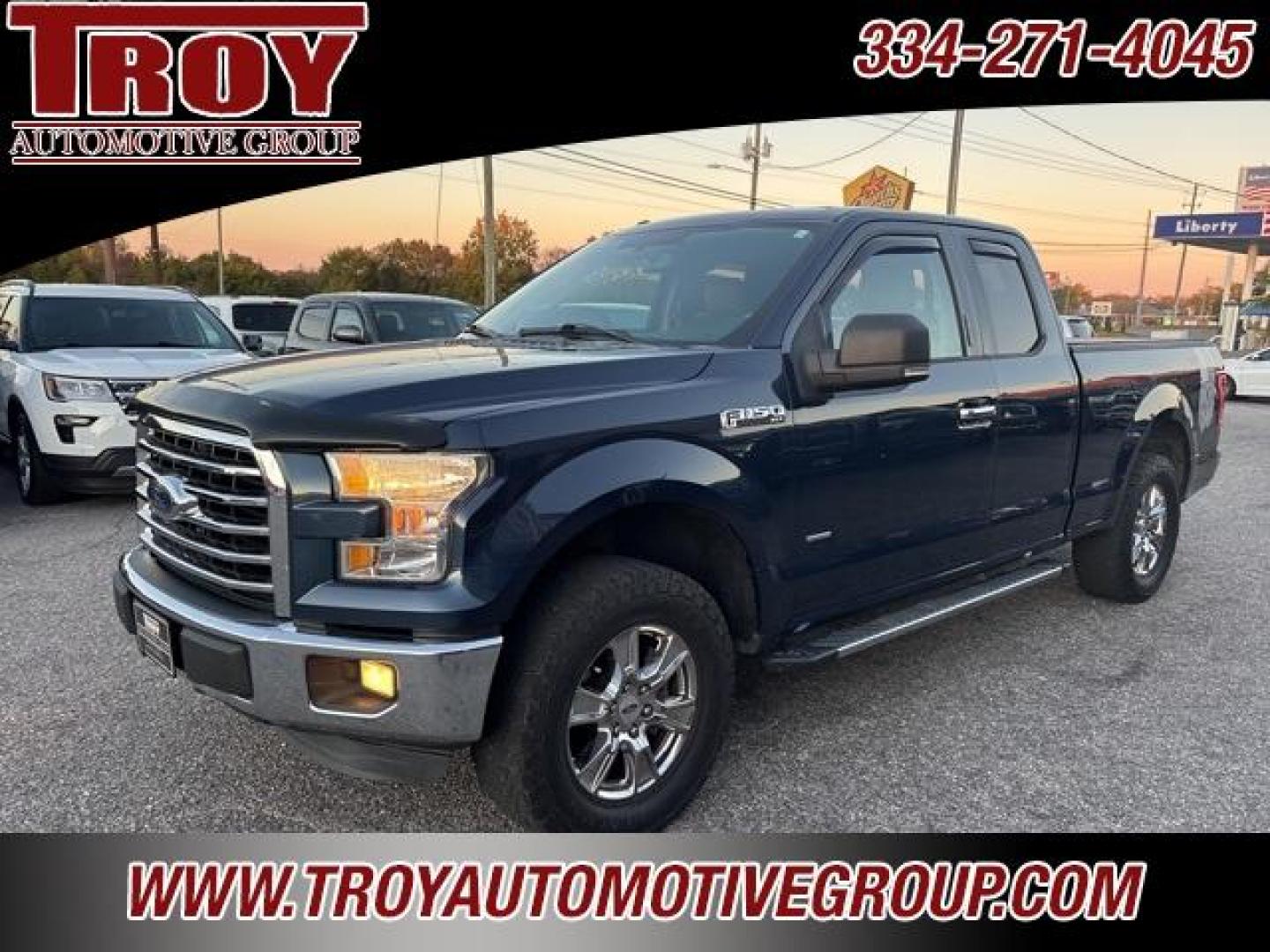 2015 Blue /Gray Ford F-150 XLT (1FTEX1CGXFF) with an 3.5L V6 engine, Automatic transmission, located at 6812 Atlanta Hwy, Montgomery, AL, 36117, (334) 271-4045, 32.382118, -86.178673 - Power Driver Seat!!<br>Heated Seats!!<br>Tow Package!!<br>Locking Slip Differential!<br>Chrome Step Bars!!<br>Bed Cover!! - Photo#52