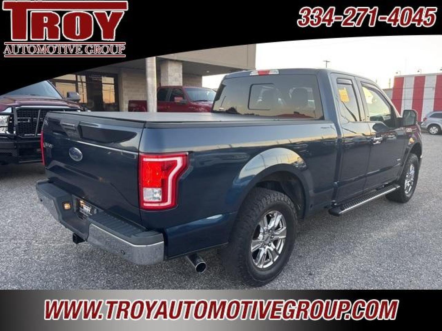 2015 Blue /Gray Ford F-150 XLT (1FTEX1CGXFF) with an 3.5L V6 engine, Automatic transmission, located at 6812 Atlanta Hwy, Montgomery, AL, 36117, (334) 271-4045, 32.382118, -86.178673 - Power Driver Seat!!<br>Heated Seats!!<br>Tow Package!!<br>Locking Slip Differential!<br>Chrome Step Bars!!<br>Bed Cover!! - Photo#56