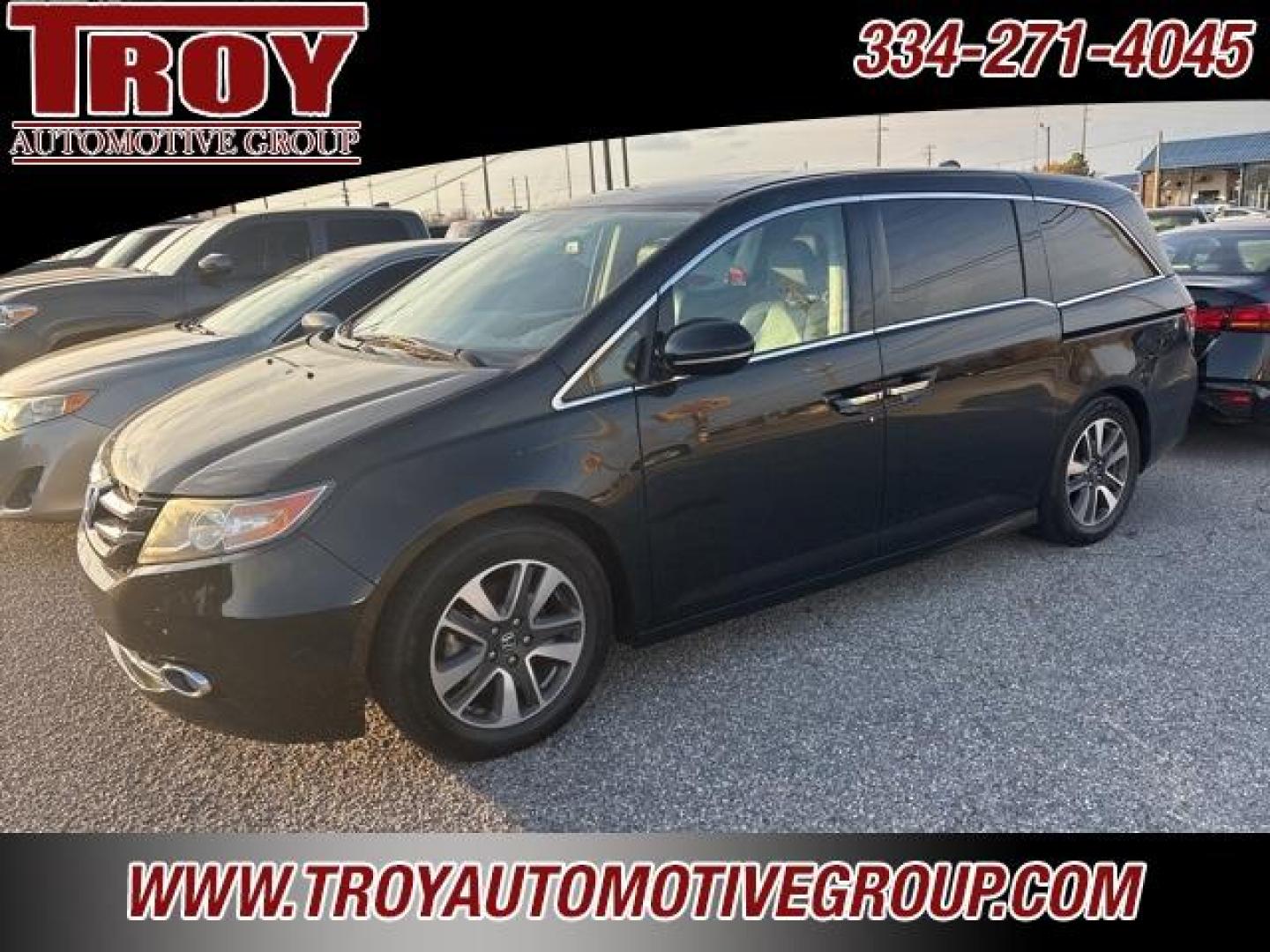 2016 Crystal Black Pearl /Gray Honda Odyssey (5FNRL5H92GB) with an 3.5L V6 SOHC i-VTEC 24V engine, Automatic transmission, located at 6812 Atlanta Hwy, Montgomery, AL, 36117, (334) 271-4045, 32.382118, -86.178673 - Priced below KBB Fair Purchase Price!<br><br>Crystal Black Pearl 2016 Honda Odyssey FWD 3.5L V6 SOHC i-VTEC 24V 6-Speed Automatic<br><br>Financing Available---Top Value for Trades.<br><br>19/28 City/Highway MPG<br><br><br>Awards:<br> * 2016 KBB.com Best Buy Awards * 2016 KBB.com Best Buy Awards F - Photo#2