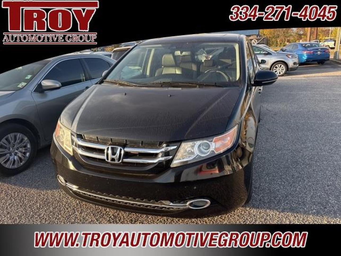 2016 Crystal Black Pearl /Gray Honda Odyssey (5FNRL5H92GB) with an 3.5L V6 SOHC i-VTEC 24V engine, Automatic transmission, located at 6812 Atlanta Hwy, Montgomery, AL, 36117, (334) 271-4045, 32.382118, -86.178673 - Priced below KBB Fair Purchase Price!<br><br>Crystal Black Pearl 2016 Honda Odyssey FWD 3.5L V6 SOHC i-VTEC 24V 6-Speed Automatic<br><br>Financing Available---Top Value for Trades.<br><br>19/28 City/Highway MPG<br><br><br>Awards:<br> * 2016 KBB.com Best Buy Awards * 2016 KBB.com Best Buy Awards F - Photo#4