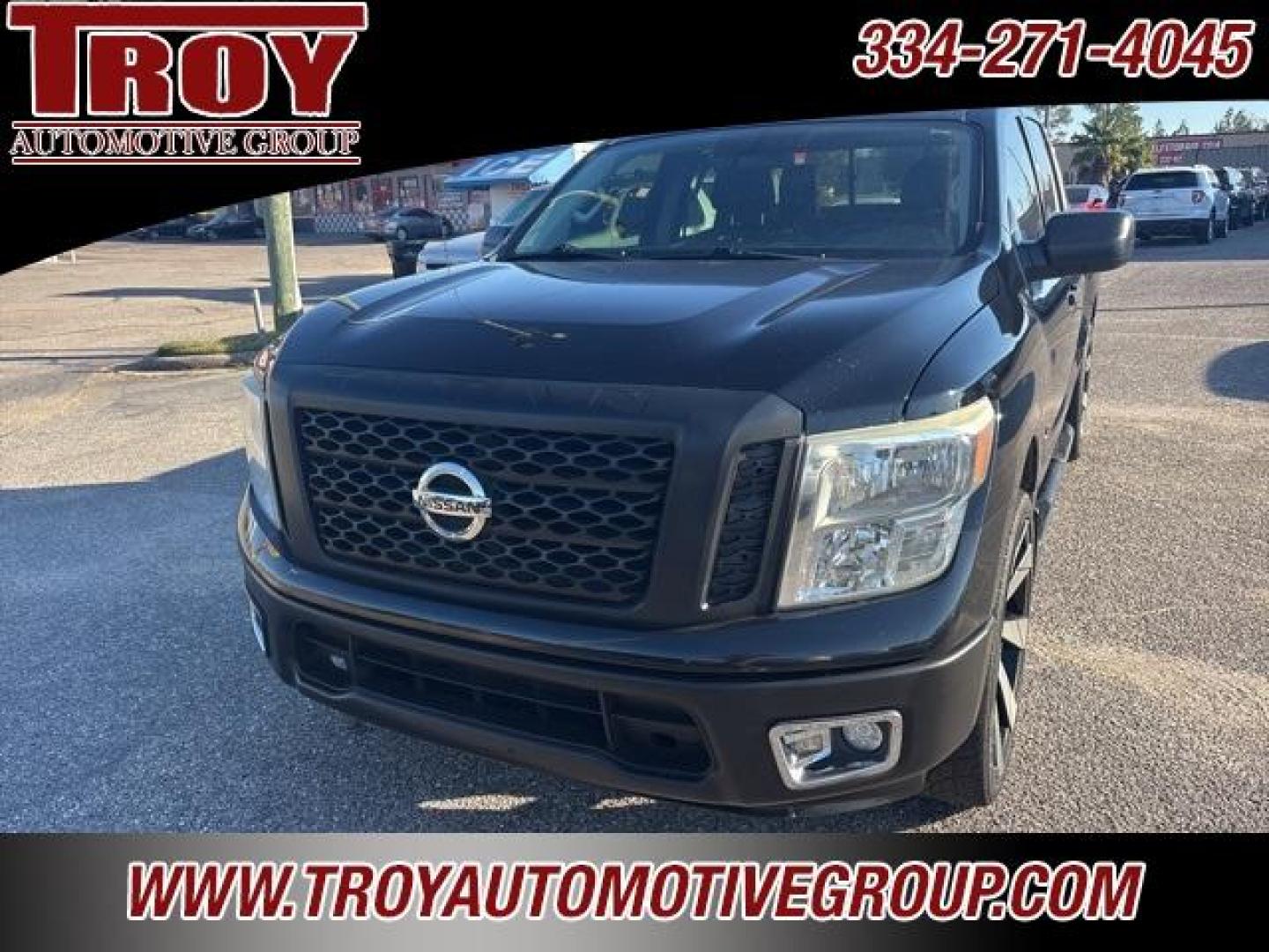 2017 Magnetic Black /Black Nissan Titan S (1N6AA1EJ4HN) with an 5.6L V8 engine, Automatic transmission, located at 6812 Atlanta Hwy, Montgomery, AL, 36117, (334) 271-4045, 32.382118, -86.178673 - 1-Owner!! - Photo#6