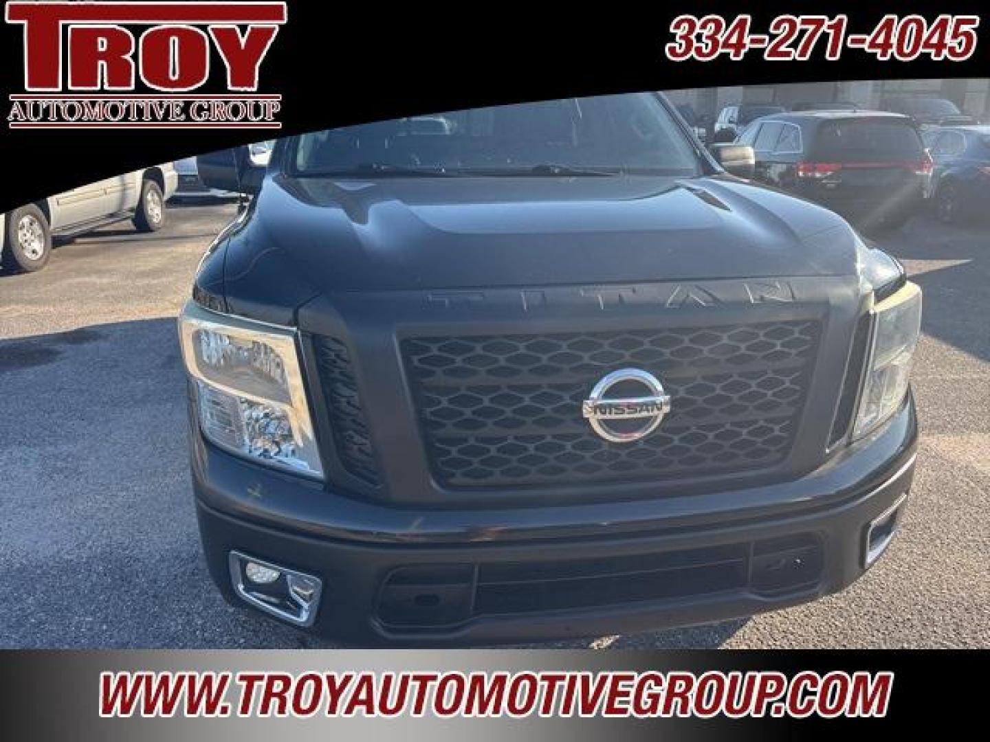 2017 Magnetic Black /Black Nissan Titan S (1N6AA1EJ4HN) with an 5.6L V8 engine, Automatic transmission, located at 6812 Atlanta Hwy, Montgomery, AL, 36117, (334) 271-4045, 32.382118, -86.178673 - 1-Owner!! - Photo#7