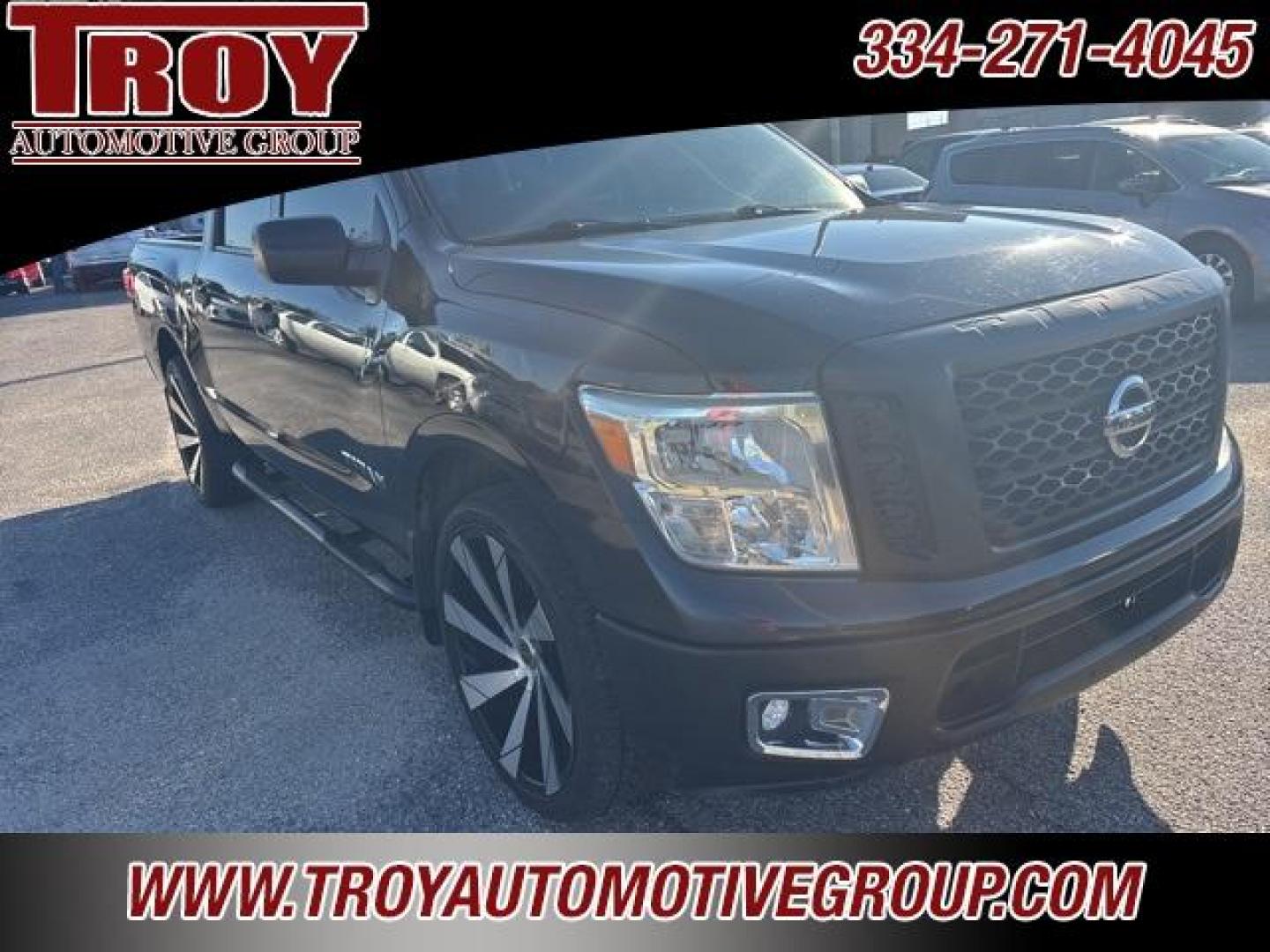 2017 Magnetic Black /Black Nissan Titan S (1N6AA1EJ4HN) with an 5.6L V8 engine, Automatic transmission, located at 6812 Atlanta Hwy, Montgomery, AL, 36117, (334) 271-4045, 32.382118, -86.178673 - 1-Owner!! - Photo#8