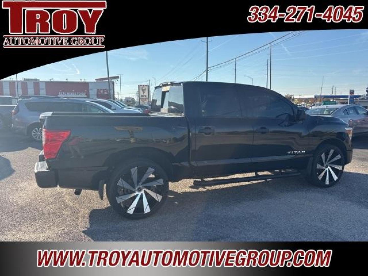 2017 Magnetic Black /Black Nissan Titan S (1N6AA1EJ4HN) with an 5.6L V8 engine, Automatic transmission, located at 6812 Atlanta Hwy, Montgomery, AL, 36117, (334) 271-4045, 32.382118, -86.178673 - 1-Owner!! - Photo#9