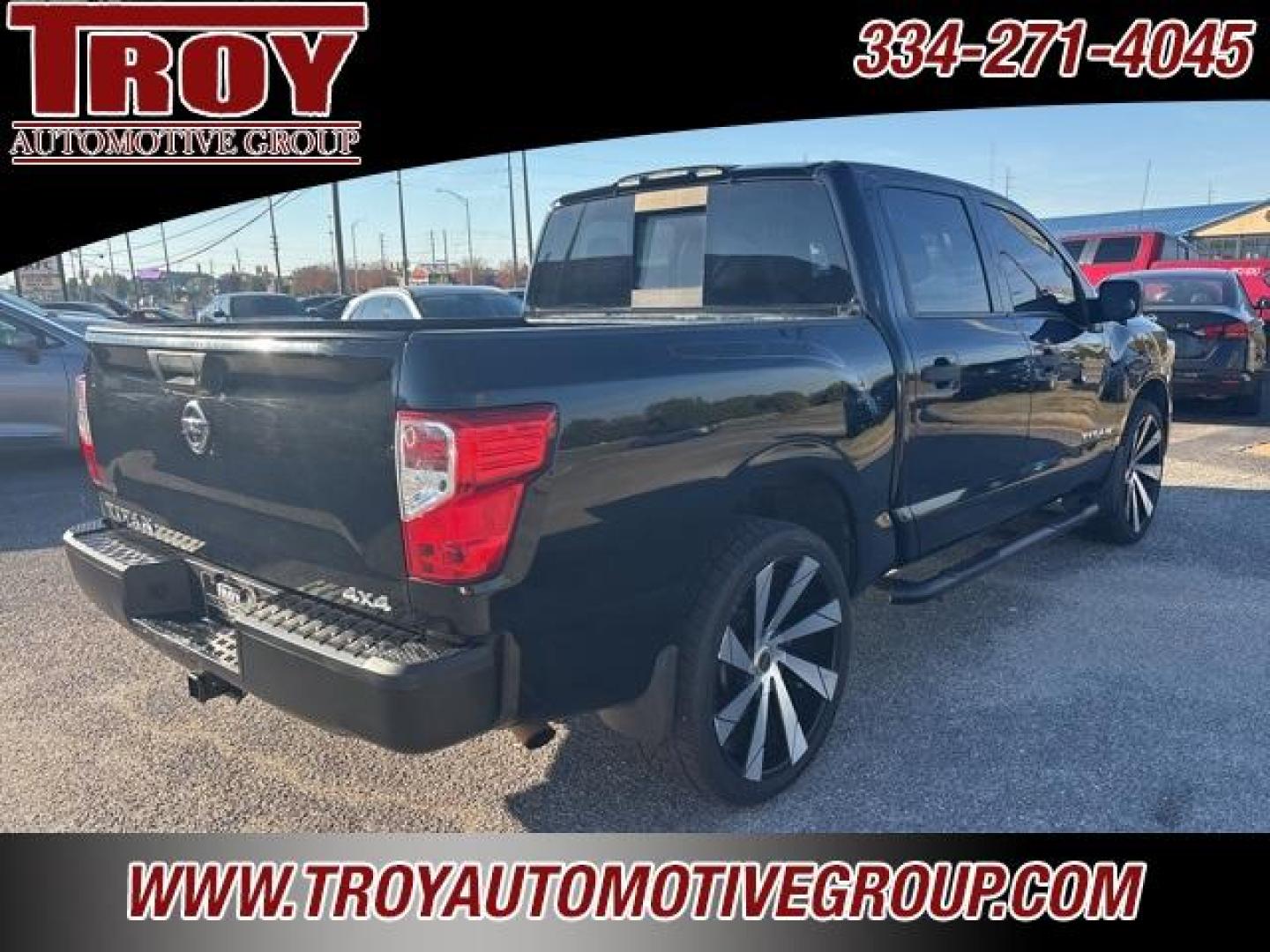 2017 Magnetic Black /Black Nissan Titan S (1N6AA1EJ4HN) with an 5.6L V8 engine, Automatic transmission, located at 6812 Atlanta Hwy, Montgomery, AL, 36117, (334) 271-4045, 32.382118, -86.178673 - 1-Owner!! - Photo#10