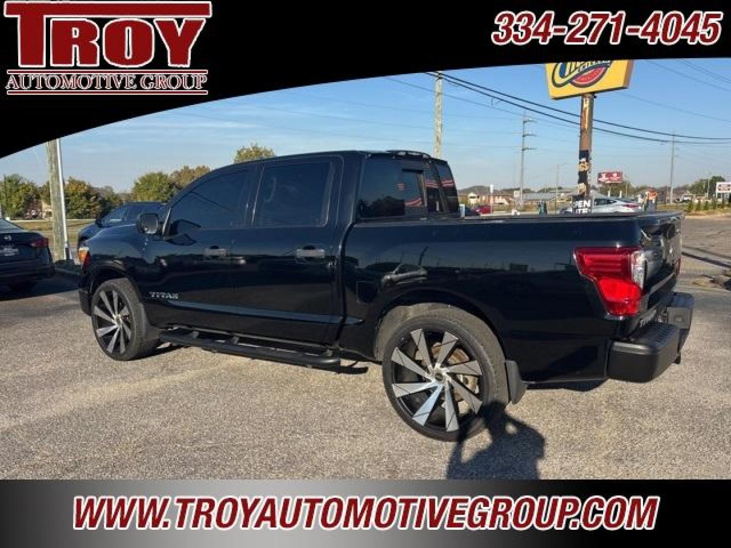 2017 Magnetic Black /Black Nissan Titan S (1N6AA1EJ4HN) with an 5.6L V8 engine, Automatic transmission, located at 6812 Atlanta Hwy, Montgomery, AL, 36117, (334) 271-4045, 32.382118, -86.178673 - 1-Owner!! - Photo#14