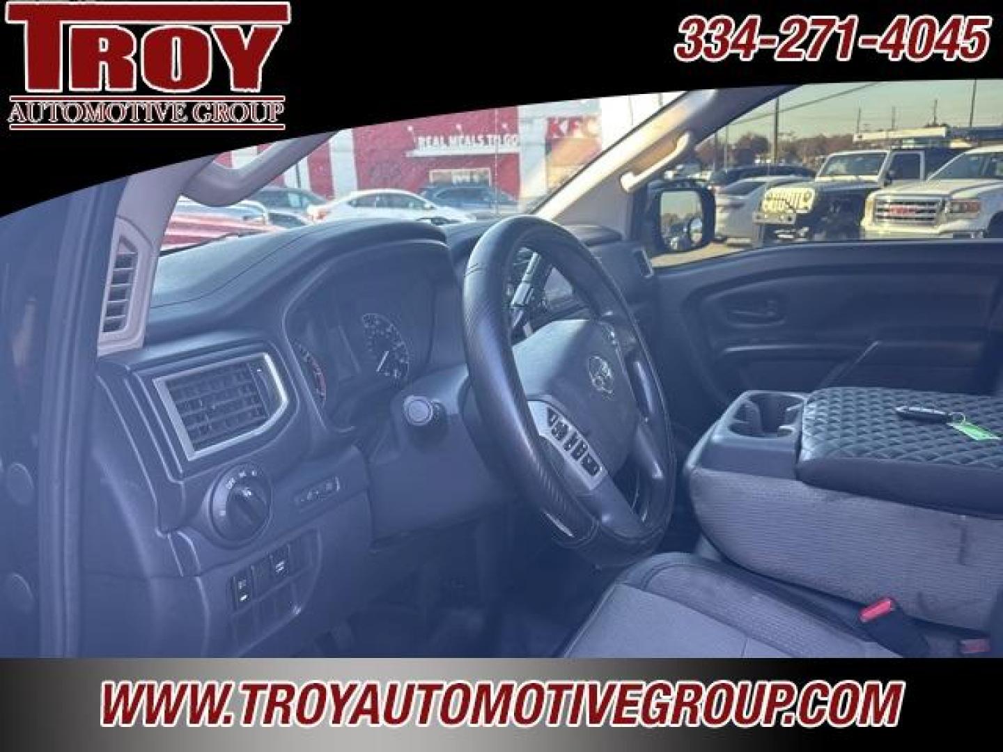 2017 Magnetic Black /Black Nissan Titan S (1N6AA1EJ4HN) with an 5.6L V8 engine, Automatic transmission, located at 6812 Atlanta Hwy, Montgomery, AL, 36117, (334) 271-4045, 32.382118, -86.178673 - 1-Owner!! - Photo#30