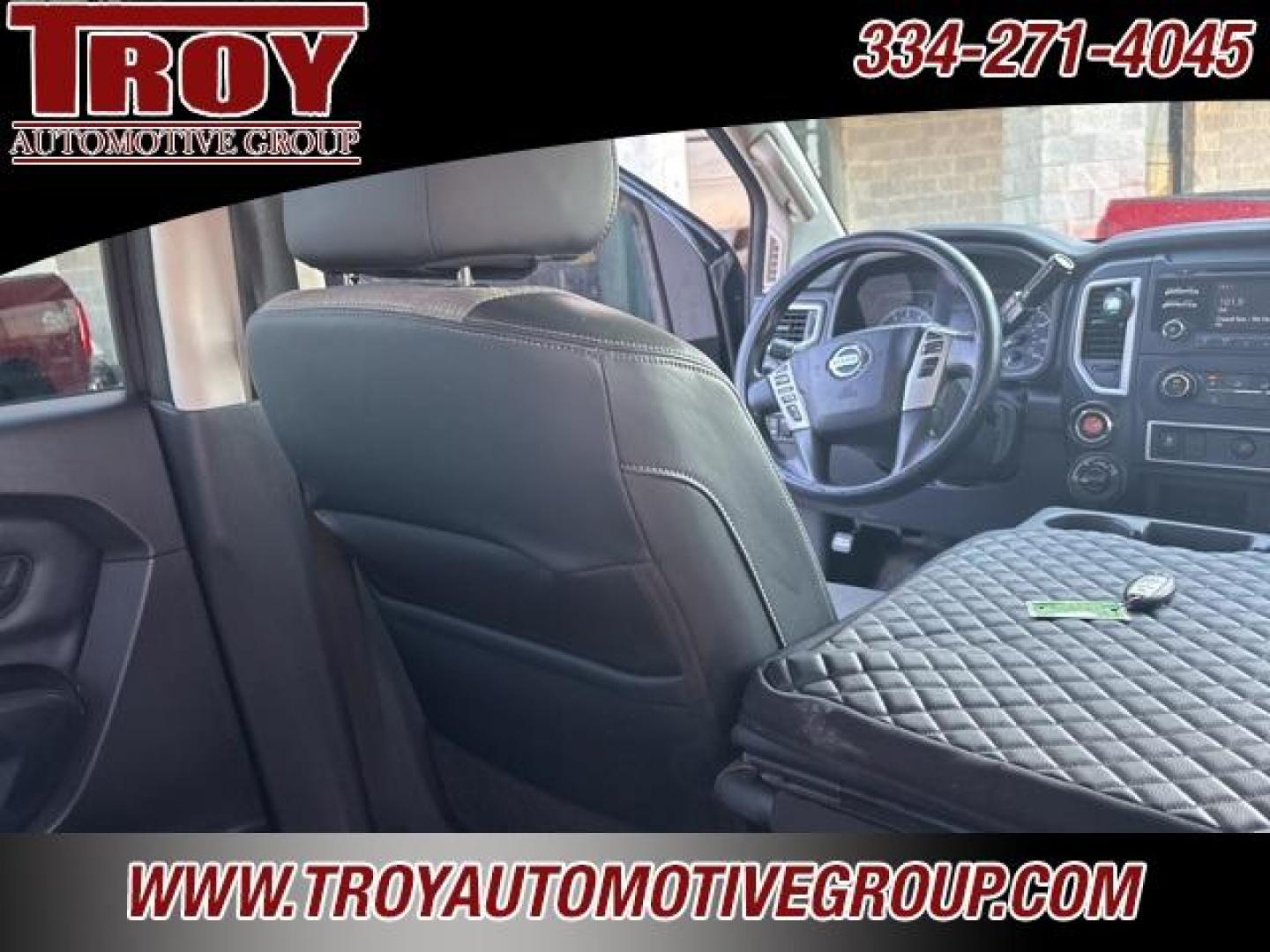 2017 Magnetic Black /Black Nissan Titan S (1N6AA1EJ4HN) with an 5.6L V8 engine, Automatic transmission, located at 6812 Atlanta Hwy, Montgomery, AL, 36117, (334) 271-4045, 32.382118, -86.178673 - 1-Owner!! - Photo#41