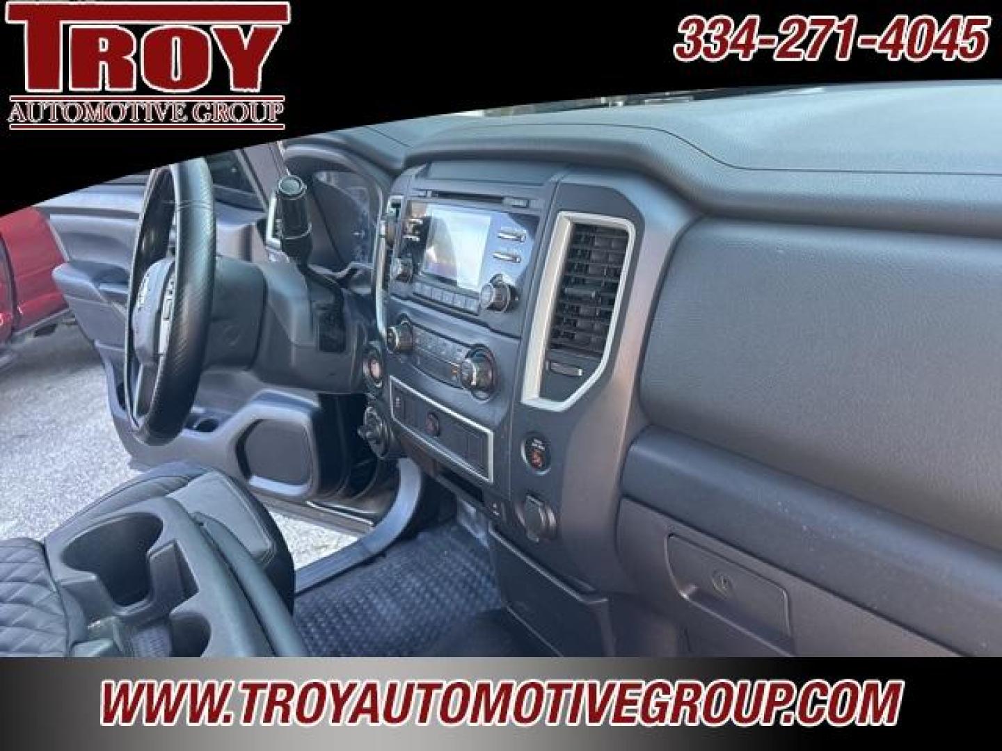 2017 Magnetic Black /Black Nissan Titan S (1N6AA1EJ4HN) with an 5.6L V8 engine, Automatic transmission, located at 6812 Atlanta Hwy, Montgomery, AL, 36117, (334) 271-4045, 32.382118, -86.178673 - 1-Owner!! - Photo#45