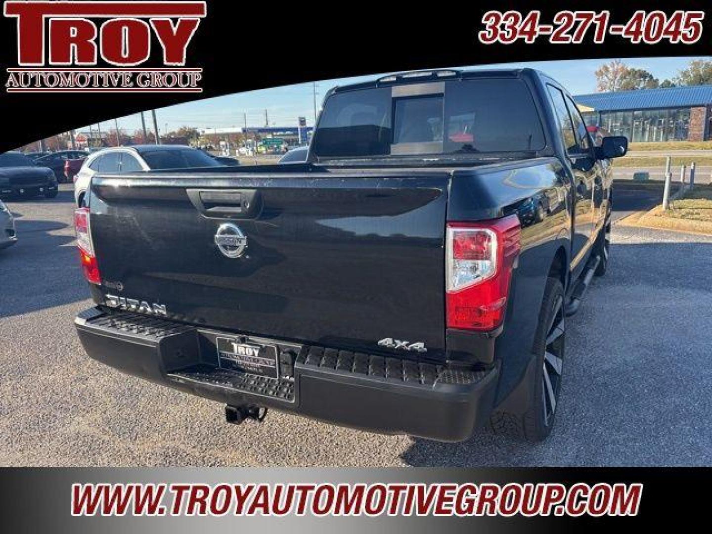 2017 Magnetic Black /Black Nissan Titan S (1N6AA1EJ4HN) with an 5.6L V8 engine, Automatic transmission, located at 6812 Atlanta Hwy, Montgomery, AL, 36117, (334) 271-4045, 32.382118, -86.178673 - Photo#11