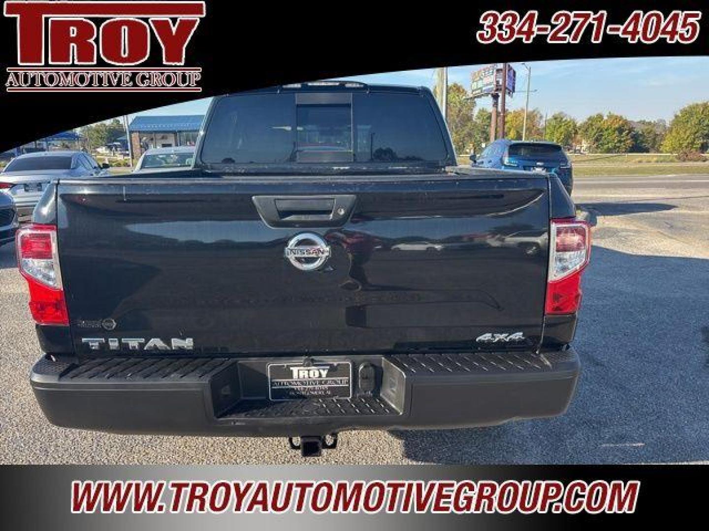 2017 Magnetic Black /Black Nissan Titan S (1N6AA1EJ4HN) with an 5.6L V8 engine, Automatic transmission, located at 6812 Atlanta Hwy, Montgomery, AL, 36117, (334) 271-4045, 32.382118, -86.178673 - Photo#12