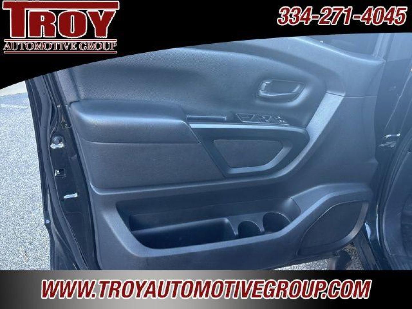 2017 Magnetic Black /Black Nissan Titan S (1N6AA1EJ4HN) with an 5.6L V8 engine, Automatic transmission, located at 6812 Atlanta Hwy, Montgomery, AL, 36117, (334) 271-4045, 32.382118, -86.178673 - Photo#28