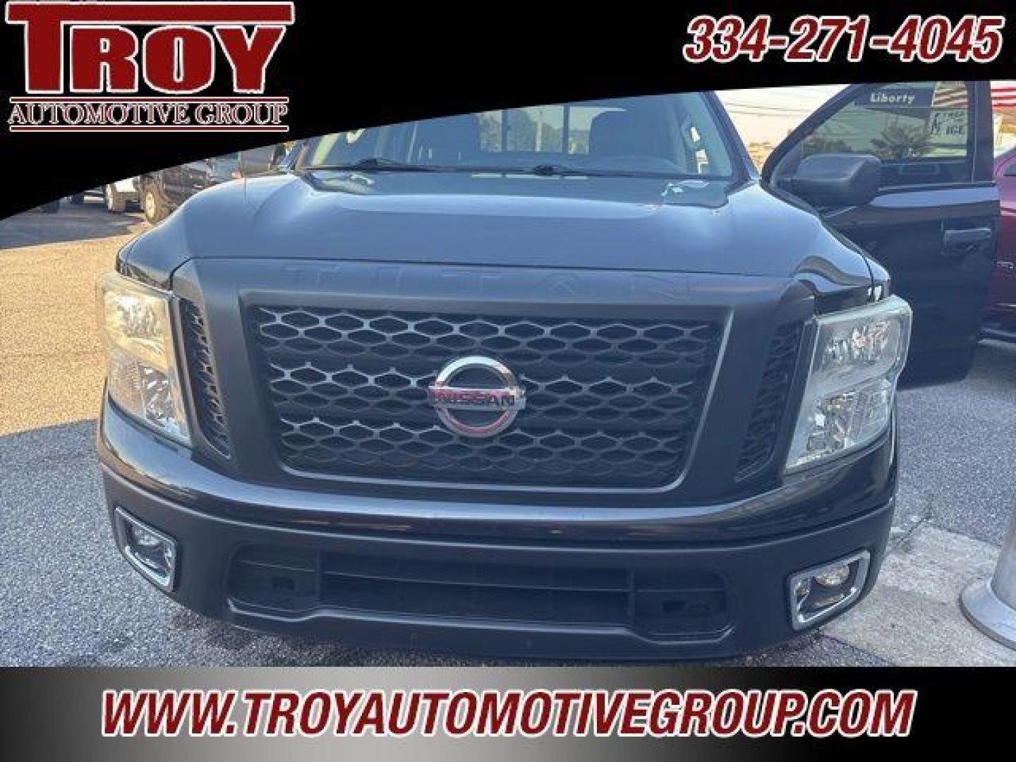 2017 Magnetic Black /Black Nissan Titan S (1N6AA1EJ4HN) with an 5.6L V8 engine, Automatic transmission, located at 6812 Atlanta Hwy, Montgomery, AL, 36117, (334) 271-4045, 32.382118, -86.178673 - Photo#49