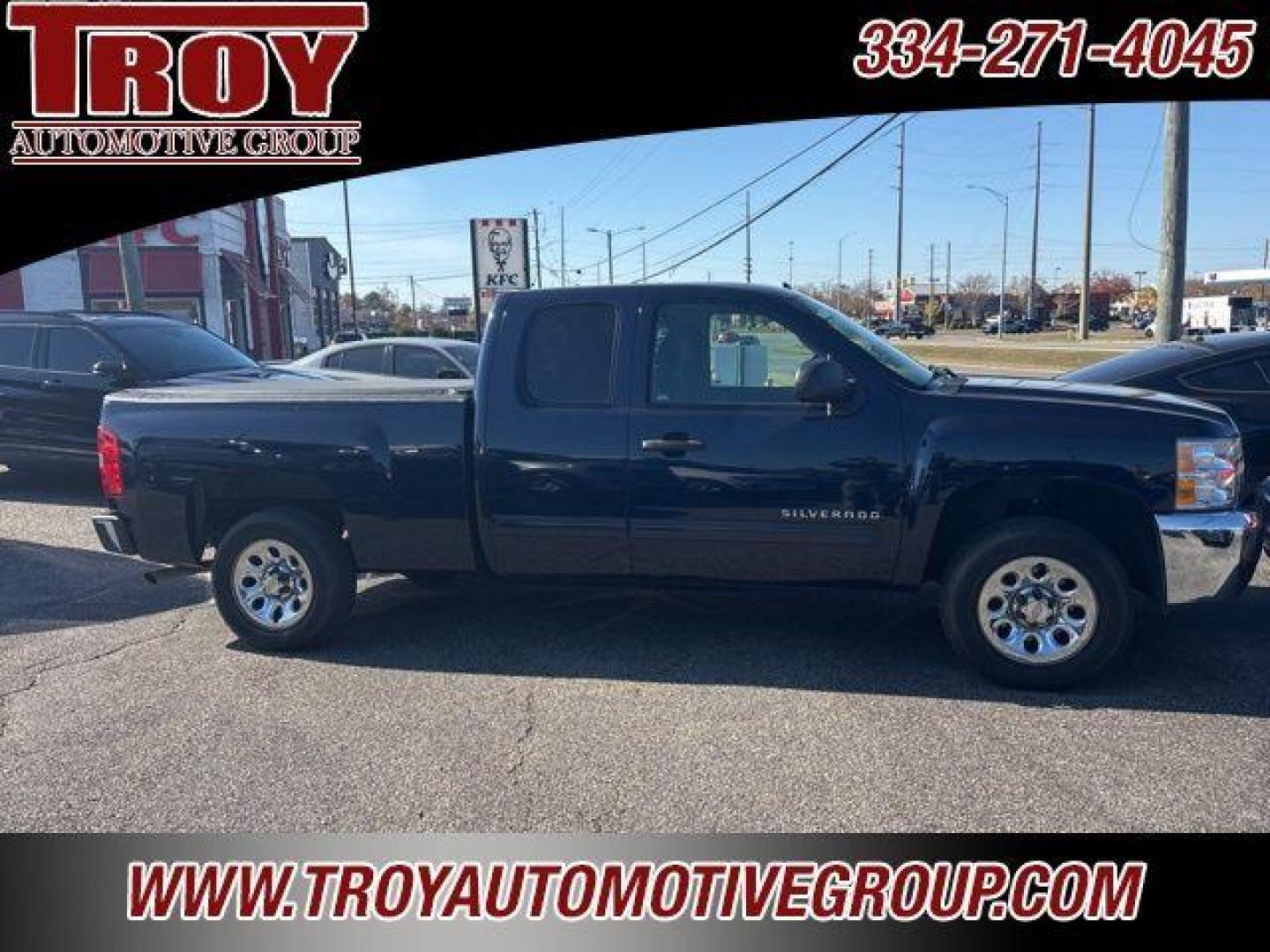2012 Imperial Blue Metallic /Dark Titanium Chevrolet Silverado 1500 LS (1GCRCREA0CZ) with an Vortec 4.8L V8 SFI VVT Flex Fuel engine, Automatic transmission, located at 6812 Atlanta Hwy, Montgomery, AL, 36117, (334) 271-4045, 32.382118, -86.178673 - Photo#0
