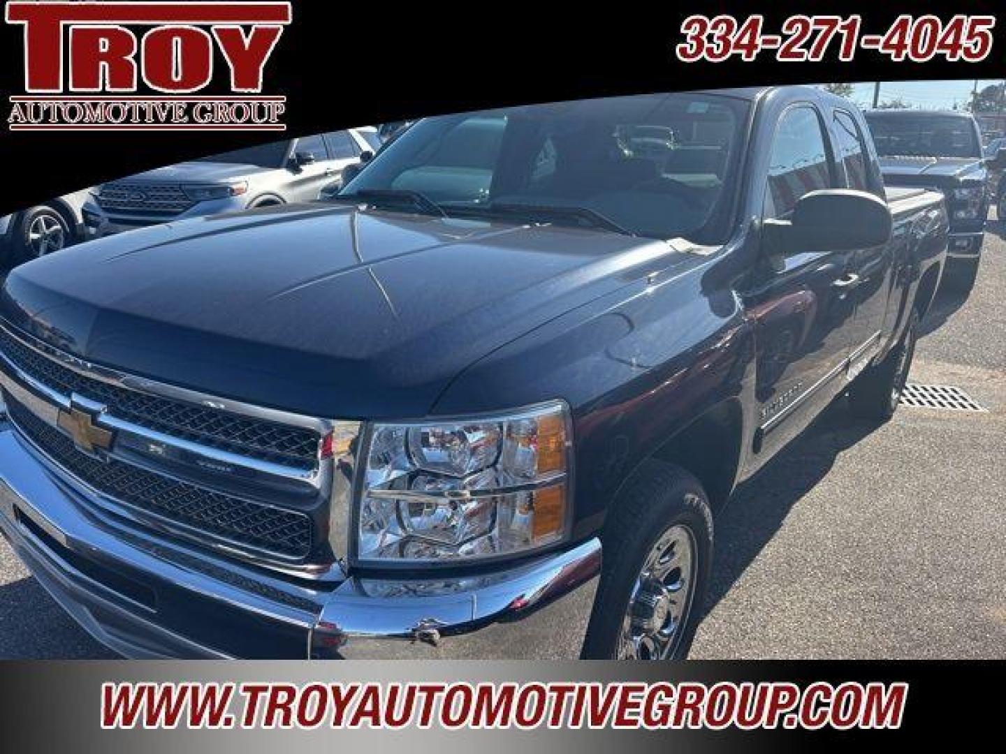 2012 Imperial Blue Metallic /Dark Titanium Chevrolet Silverado 1500 LS (1GCRCREA0CZ) with an Vortec 4.8L V8 SFI VVT Flex Fuel engine, Automatic transmission, located at 6812 Atlanta Hwy, Montgomery, AL, 36117, (334) 271-4045, 32.382118, -86.178673 - Photo#13