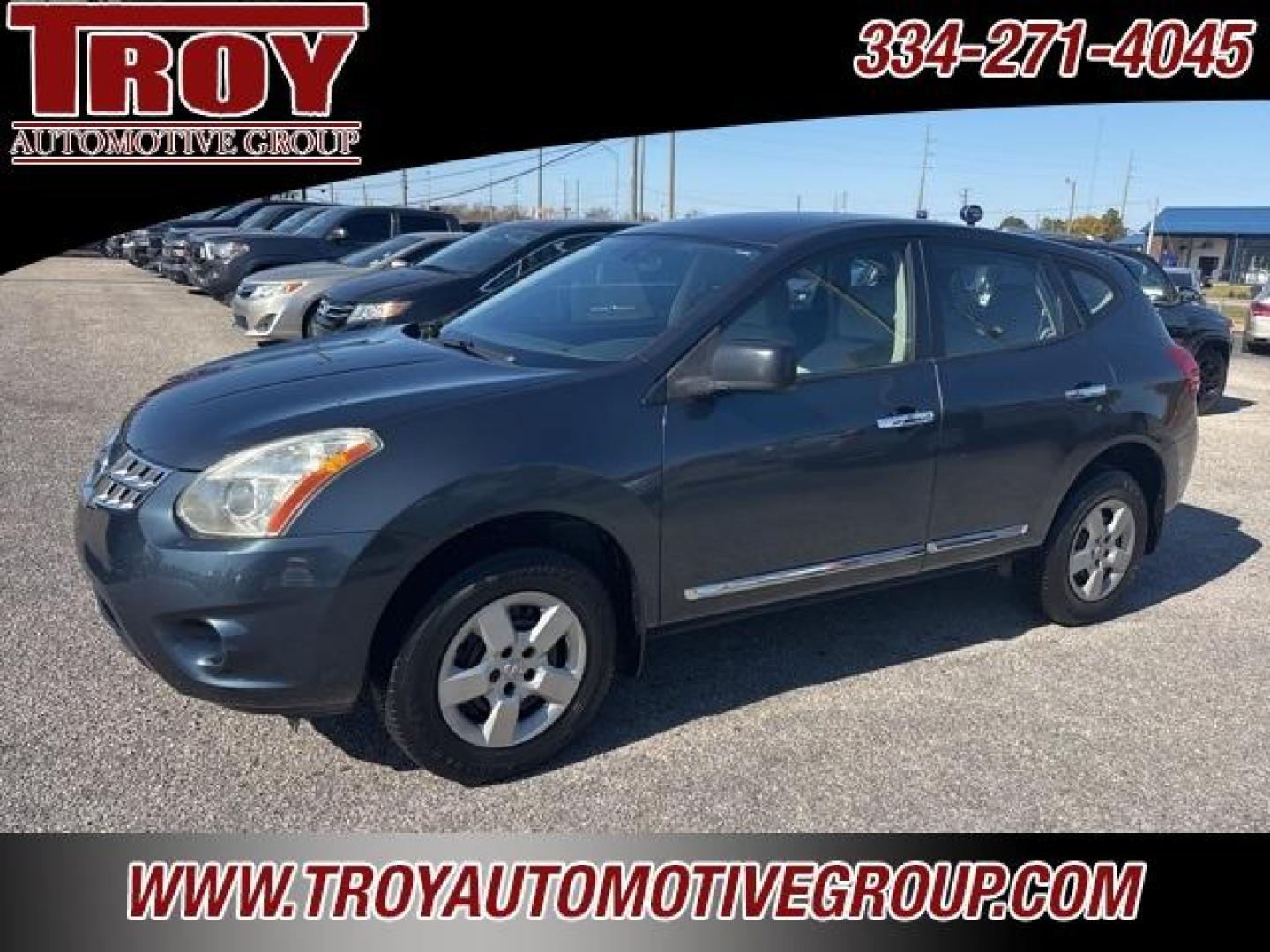 2013 Graphite Blue /Gray Nissan Rogue S (JN8AS5MT0DW) with an 2.5L I4 DOHC 16V engine, CVT transmission, located at 6812 Atlanta Hwy, Montgomery, AL, 36117, (334) 271-4045, 32.382118, -86.178673 - 1-Owner!!<br>2-Master Keys!! - Photo#2