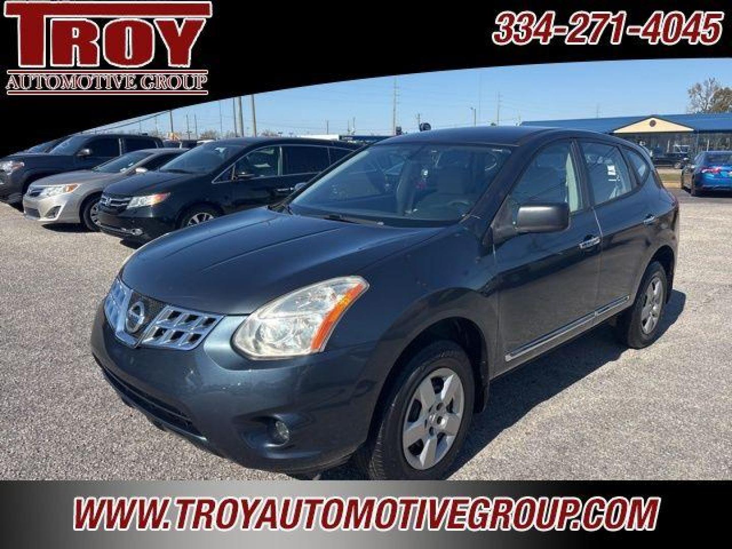 2013 Graphite Blue /Gray Nissan Rogue S (JN8AS5MT0DW) with an 2.5L I4 DOHC 16V engine, CVT transmission, located at 6812 Atlanta Hwy, Montgomery, AL, 36117, (334) 271-4045, 32.382118, -86.178673 - 1-Owner!!<br>2-Master Keys!! - Photo#3