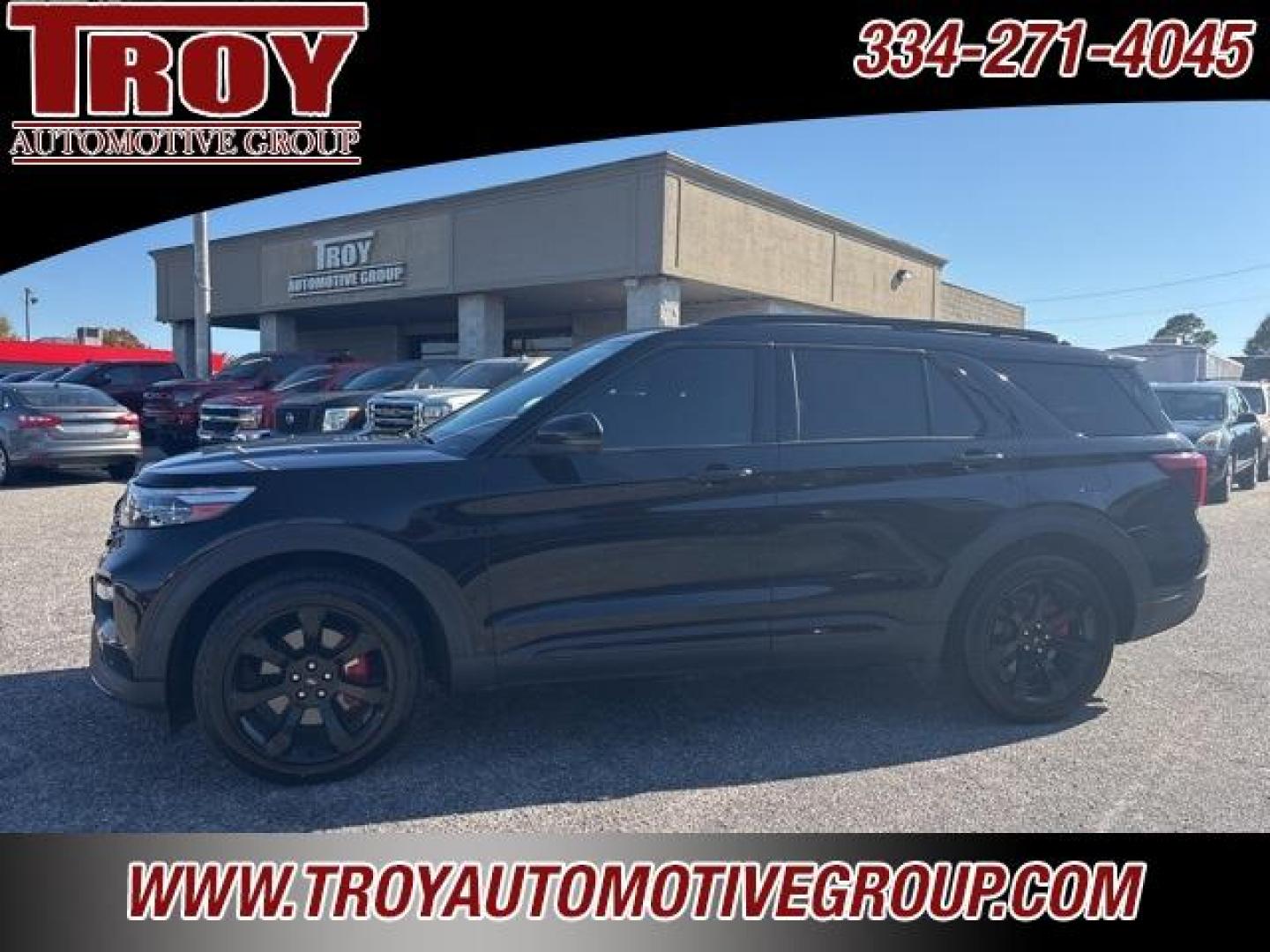 2020 Black /Ebony Ford Explorer ST (1FM5K8GC2LG) with an 3.0L EcoBoost V6 engine, Automatic transmission, located at 6812 Atlanta Hwy, Montgomery, AL, 36117, (334) 271-4045, 32.382118, -86.178673 - Power Sunroof!!<br>Tow Package!!<br>Rear Bucket Seats!!<br>2-Master Remote Keys!!<br> - Photo#1