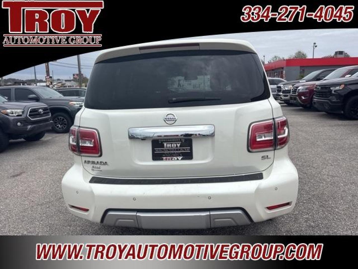 2018 Pearl White /Charcoal Nissan Armada SL (JN8AY2ND9JX) with an 5.6L V8 DOHC 32V Endurance engine, Automatic transmission, located at 6812 Atlanta Hwy, Montgomery, AL, 36117, (334) 271-4045, 32.382118, -86.178673 - Recent Arrival!<br>Power Sunroof!!<br>Tow Package!!<br>Blind Spot Monitors!!<br>Heated Seats!!<br>2-Master Keys!!<br>Cooper A/T Tires!!<br><br>Pearl White 2018 Nissan Armada SL RWD 5.6L V8 DOHC 32V Endurance 7-Speed Automatic<br><br>Financing Available---Top Value for Trades. - Photo#11