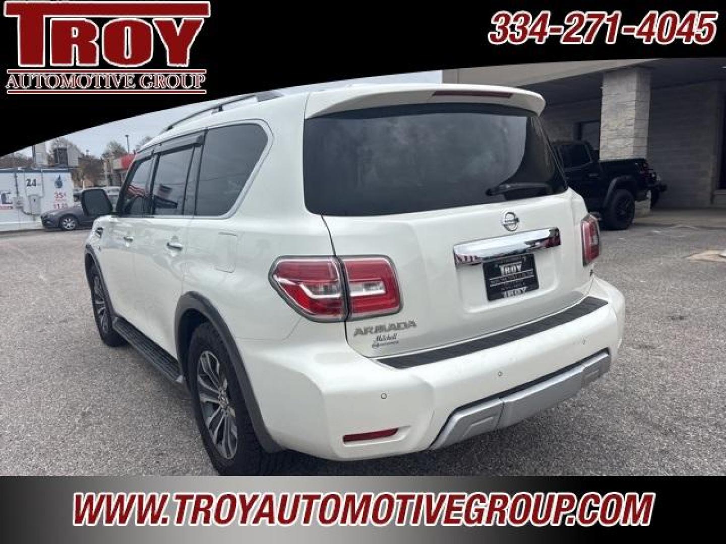 2018 Pearl White /Charcoal Nissan Armada SL (JN8AY2ND9JX) with an 5.6L V8 DOHC 32V Endurance engine, Automatic transmission, located at 6812 Atlanta Hwy, Montgomery, AL, 36117, (334) 271-4045, 32.382118, -86.178673 - Recent Arrival!<br>Power Sunroof!!<br>Tow Package!!<br>Blind Spot Monitors!!<br>Heated Seats!!<br>2-Master Keys!!<br>Cooper A/T Tires!!<br><br>Pearl White 2018 Nissan Armada SL RWD 5.6L V8 DOHC 32V Endurance 7-Speed Automatic<br><br>Financing Available---Top Value for Trades. - Photo#12