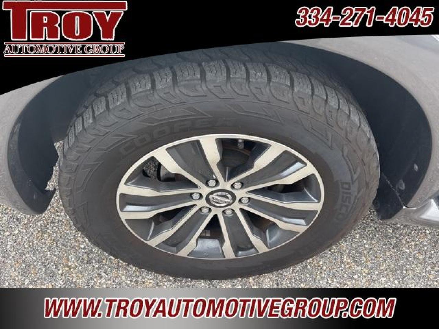 2018 Pearl White /Charcoal Nissan Armada SL (JN8AY2ND9JX) with an 5.6L V8 DOHC 32V Endurance engine, Automatic transmission, located at 6812 Atlanta Hwy, Montgomery, AL, 36117, (334) 271-4045, 32.382118, -86.178673 - Recent Arrival!<br>Power Sunroof!!<br>Tow Package!!<br>Blind Spot Monitors!!<br>Heated Seats!!<br>2-Master Keys!!<br>Cooper A/T Tires!!<br><br>Pearl White 2018 Nissan Armada SL RWD 5.6L V8 DOHC 32V Endurance 7-Speed Automatic<br><br>Financing Available---Top Value for Trades. - Photo#18