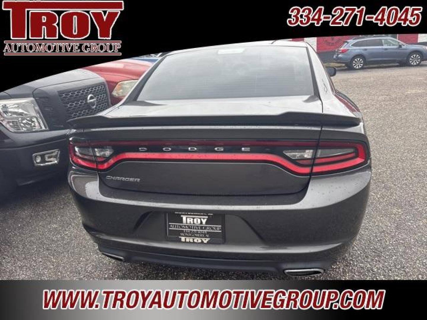 2017 Granite Crystal Metallic Clearcoat /Black Dodge Charger SE (2C3CDXBG9HH) with an 3.6L 6-Cylinder SMPI DOHC engine, Automatic transmission, located at 6812 Atlanta Hwy, Montgomery, AL, 36117, (334) 271-4045, 32.382118, -86.178673 - 20 Premium Alloy Wheels!!<br>Rear Spoiler!! - Photo#5