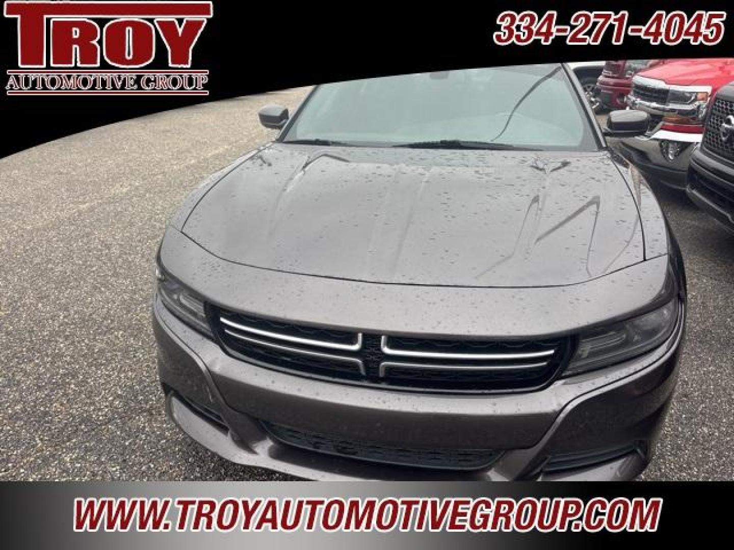 2017 Granite Crystal Metallic Clearcoat /Black Dodge Charger SE (2C3CDXBG9HH) with an 3.6L 6-Cylinder SMPI DOHC engine, Automatic transmission, located at 6812 Atlanta Hwy, Montgomery, AL, 36117, (334) 271-4045, 32.382118, -86.178673 - 20 Premium Alloy Wheels!!<br>Rear Spoiler!! - Photo#7