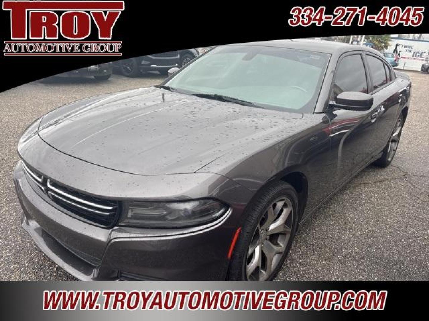 2017 Granite Crystal Metallic Clearcoat /Black Dodge Charger SE (2C3CDXBG9HH) with an 3.6L 6-Cylinder SMPI DOHC engine, Automatic transmission, located at 6812 Atlanta Hwy, Montgomery, AL, 36117, (334) 271-4045, 32.382118, -86.178673 - 20 Premium Alloy Wheels!!<br>Rear Spoiler!! - Photo#8