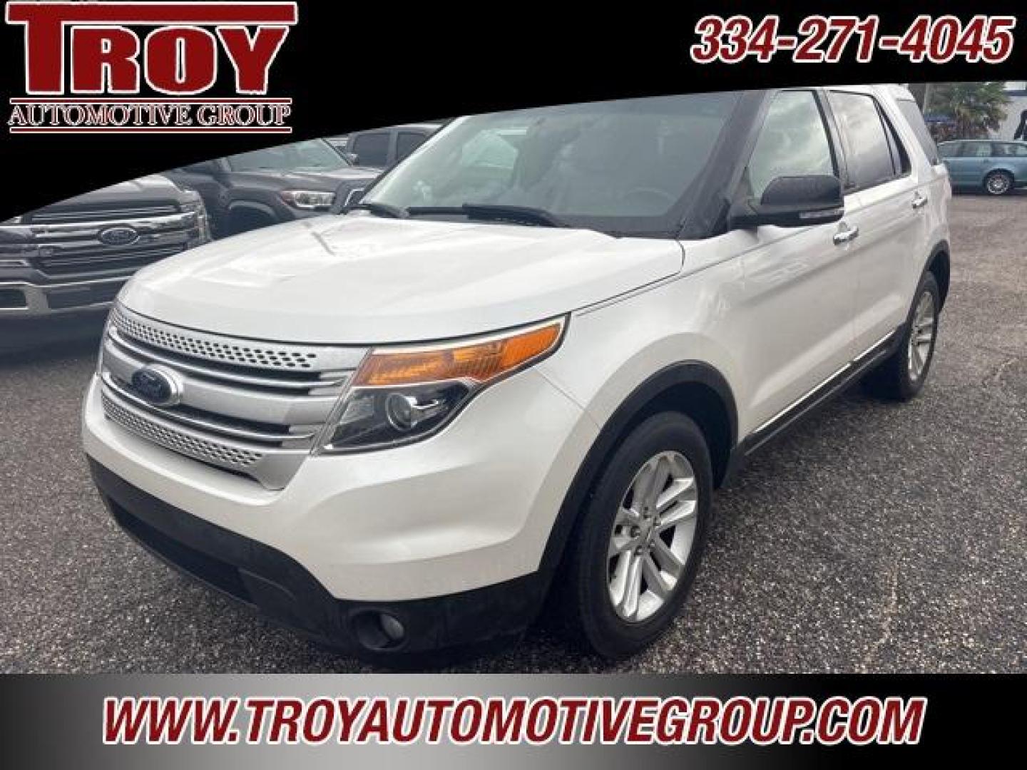 2013 White Platinum Clearcoat Metallic /Medium Light Stone Ford Explorer XLT (1FM5K7D81DG) with an 3.5L 6-Cylinder SMPI DOHC engine, Automatic transmission, located at 6812 Atlanta Hwy, Montgomery, AL, 36117, (334) 271-4045, 32.382118, -86.178673 - Photo#3