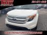 2013 White Platinum Clearcoat Metallic /Medium Light Stone Ford Explorer XLT (1FM5K7D81DG) with an 3.5L 6-Cylinder SMPI DOHC engine, Automatic transmission, located at 6812 Atlanta Hwy, Montgomery, AL, 36117, (334) 271-4045, 32.382118, -86.178673 - Photo#4