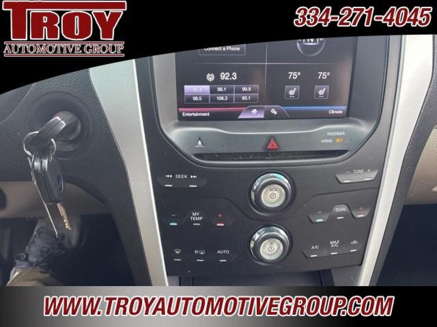 2013 White Platinum Clearcoat Metallic /Medium Light Stone Ford Explorer XLT (1FM5K7D81DG) with an 3.5L 6-Cylinder SMPI DOHC engine, Automatic transmission, located at 6812 Atlanta Hwy, Montgomery, AL, 36117, (334) 271-4045, 32.382118, -86.178673 - Photo#42