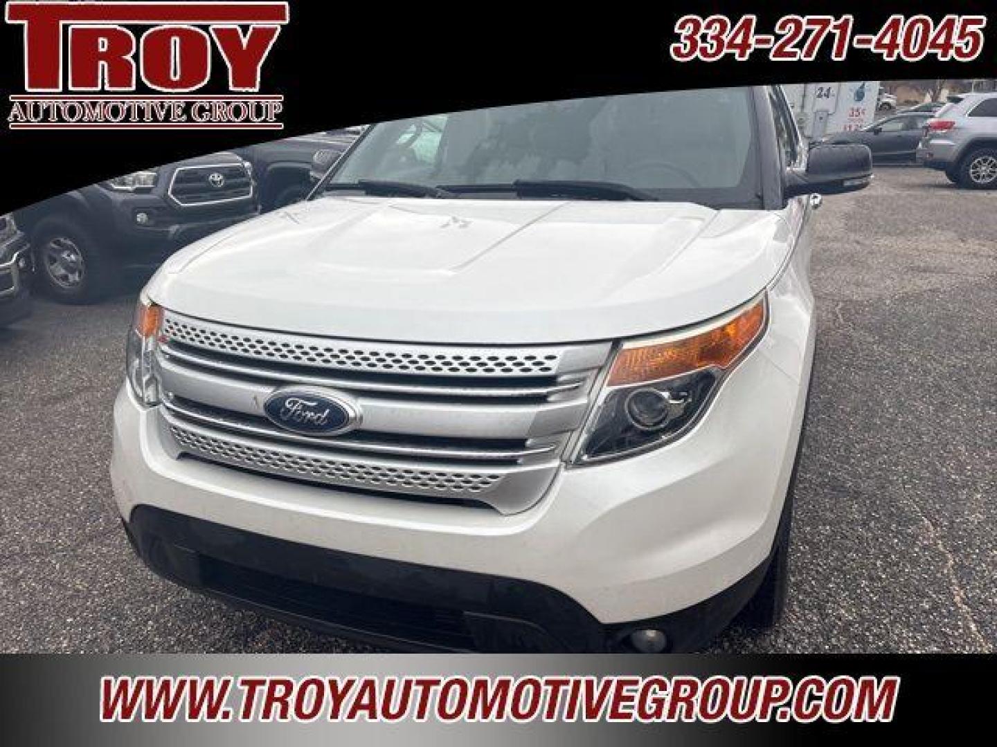 2013 White Platinum Clearcoat Metallic /Medium Light Stone Ford Explorer XLT (1FM5K7D81DG) with an 3.5L 6-Cylinder SMPI DOHC engine, Automatic transmission, located at 6812 Atlanta Hwy, Montgomery, AL, 36117, (334) 271-4045, 32.382118, -86.178673 - 1-Owner!!<br>Leather Seats!!<br>Tow Package!!<br>2-Master Keys!!<br>3rd Seat!! - Photo#4