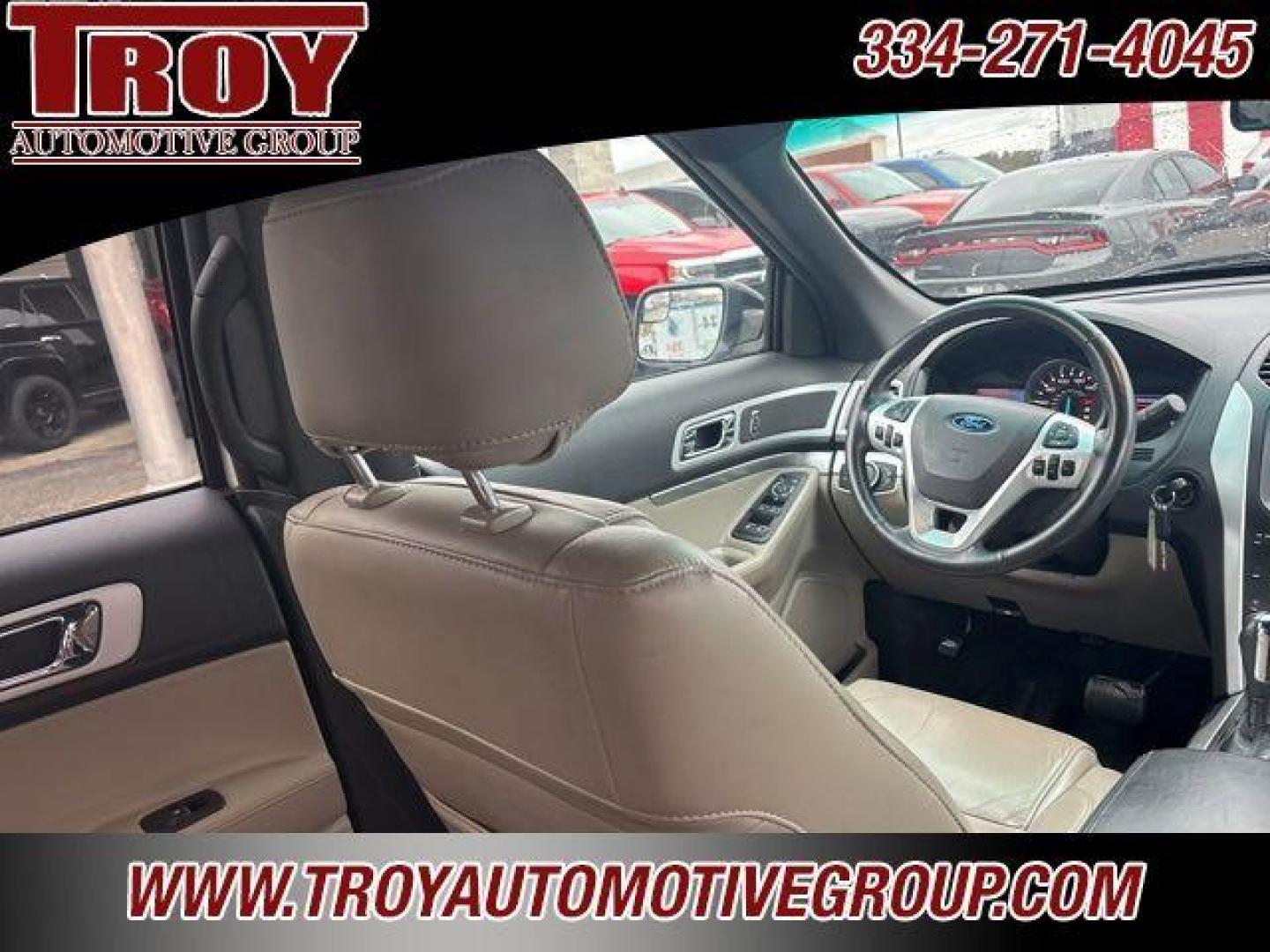 2013 White Platinum Clearcoat Metallic /Medium Light Stone Ford Explorer XLT (1FM5K7D81DG) with an 3.5L 6-Cylinder SMPI DOHC engine, Automatic transmission, located at 6812 Atlanta Hwy, Montgomery, AL, 36117, (334) 271-4045, 32.382118, -86.178673 - 1-Owner!!<br>Leather Seats!!<br>Tow Package!!<br>2-Master Keys!!<br>3rd Seat!! - Photo#21