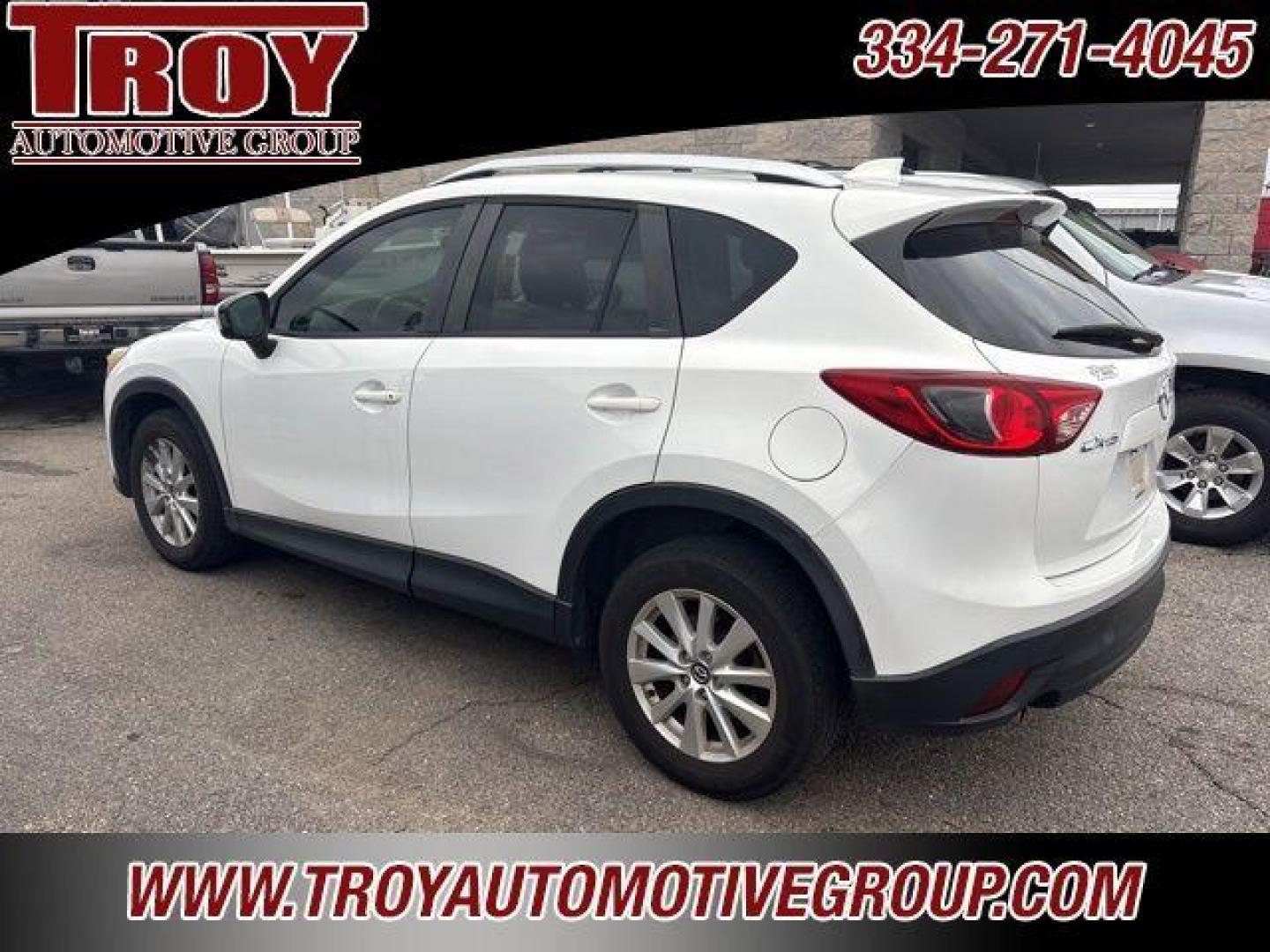 2013 Crystal White Pearl /Black Mazda CX-5 Touring (JM3KE2CE8D0) with an SKYACTIV-G 2.0L 4-Cylinder DOHC 16V engine, Automatic transmission, located at 6812 Atlanta Hwy, Montgomery, AL, 36117, (334) 271-4045, 32.382118, -86.178673 - Heated Leather Seats!!<br>Power Driver Seat!!<br>2 -Master Remote Entry Keys!!<br> - Photo#2