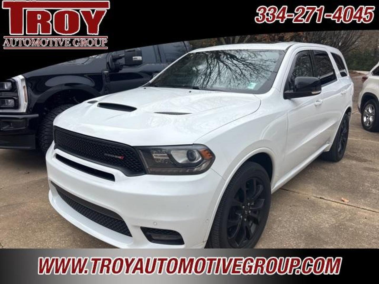 2019 White Knuckle Clearcoat /Black Dodge Durango R/T (1C4SDHCT5KC) with an HEMI 5.7L V8 Multi Displacement VVT engine, Automatic transmission, located at 6812 Atlanta Hwy, Montgomery, AL, 36117, (334) 271-4045, 32.382118, -86.178673 - Power Sunroof!!<br>Tow Package!!<br>Blind Spot Monitors!!<br>2-Master Remote Keys!!<br>Black Top Package!!<br>Heated Seats!! - Photo#3