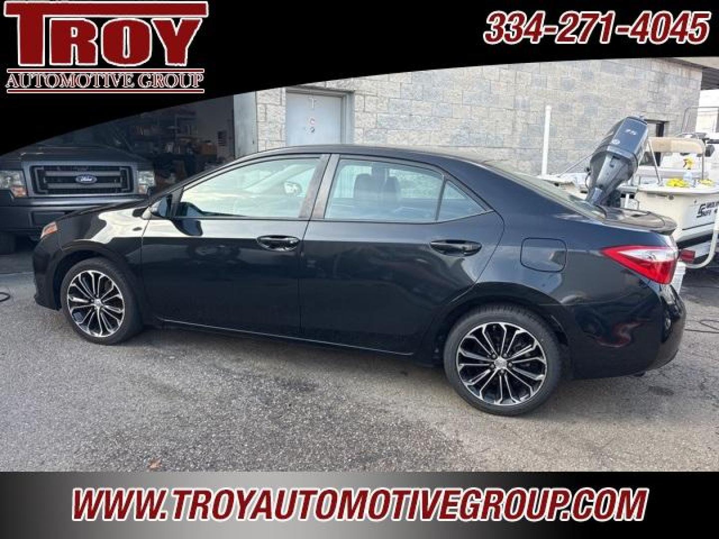 2016 Black Sand Pearl /Black Toyota Corolla L (2T1BURHE9GC) with an 1.8L I4 DOHC Dual VVT-i engine, Automatic transmission, located at 6812 Atlanta Hwy, Montgomery, AL, 36117, (334) 271-4045, 32.382118, -86.178673 - Black Sand Pearl 2016 Toyota Corolla L FWD 1.8L I4 DOHC Dual VVT-i 4-Speed Automatic<br><br>Financing Available---Top Value for Trades.<br><br>Odometer is 43739 miles below market average! 27/36 City/Highway MPG<br><br><br>Awards:<br> * 2016 KBB.com Best Buy Awards Finalist * 2016 KBB.com 10 Best - Photo#0