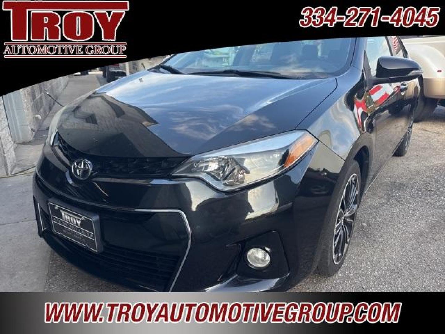 2016 Black Sand Pearl /Black Toyota Corolla L (2T1BURHE9GC) with an 1.8L I4 DOHC Dual VVT-i engine, Automatic transmission, located at 6812 Atlanta Hwy, Montgomery, AL, 36117, (334) 271-4045, 32.382118, -86.178673 - Black Sand Pearl 2016 Toyota Corolla L FWD 1.8L I4 DOHC Dual VVT-i 4-Speed Automatic<br><br>Financing Available---Top Value for Trades.<br><br>Odometer is 43739 miles below market average! 27/36 City/Highway MPG<br><br><br>Awards:<br> * 2016 KBB.com Best Buy Awards Finalist * 2016 KBB.com 10 Best - Photo#3