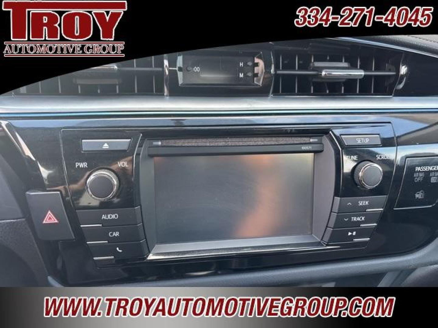 2016 Black Sand Pearl /Black Toyota Corolla L (2T1BURHE9GC) with an 1.8L I4 DOHC Dual VVT-i engine, Automatic transmission, located at 6812 Atlanta Hwy, Montgomery, AL, 36117, (334) 271-4045, 32.382118, -86.178673 - Black Sand Pearl 2016 Toyota Corolla L FWD 1.8L I4 DOHC Dual VVT-i 4-Speed Automatic<br><br>Financing Available---Top Value for Trades.<br><br>Odometer is 43739 miles below market average! 27/36 City/Highway MPG<br><br><br>Awards:<br> * 2016 KBB.com Best Buy Awards Finalist * 2016 KBB.com 10 Best - Photo#32