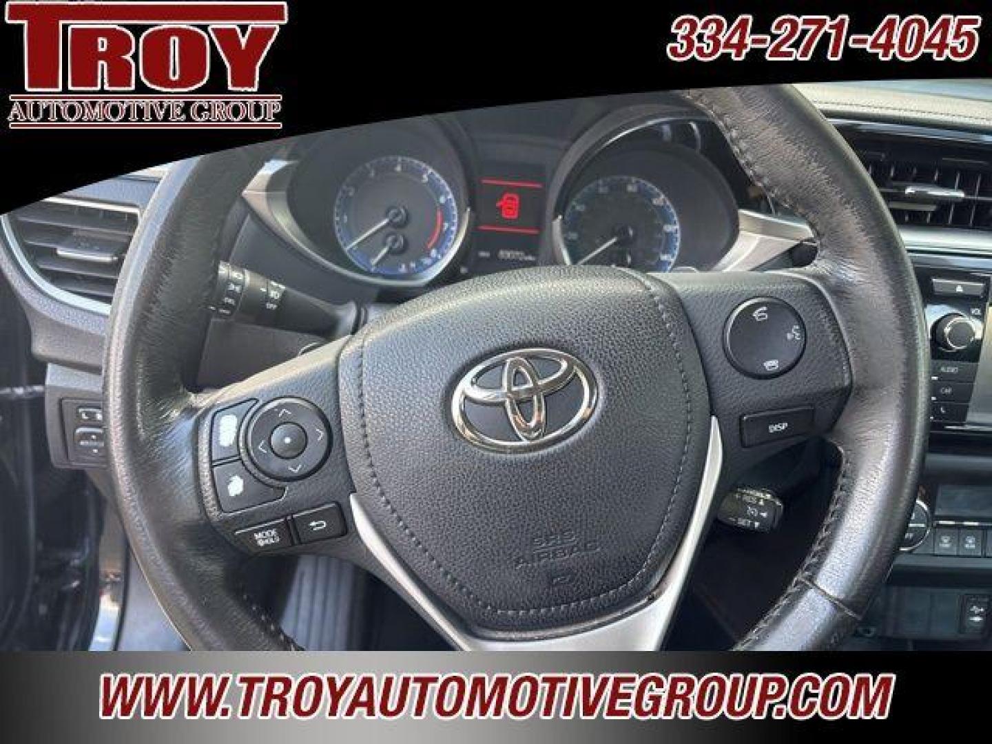 2016 Black Sand Pearl /Black Toyota Corolla S Plus (2T1BURHE9GC) with an 1.8L I4 DOHC Dual VVT-i engine, Automatic transmission, located at 6812 Atlanta Hwy, Montgomery, AL, 36117, (334) 271-4045, 32.382118, -86.178673 - Photo#33