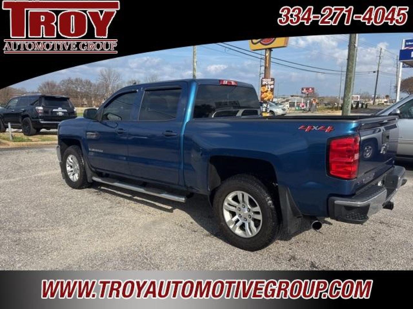 2018 Deep Ocean Blue Metallic /Black Chevrolet Silverado 1500 LT (3GCUKREC2JG) with an EcoTec3 5.3L V8 engine, Automatic transmission, located at 6812 Atlanta Hwy, Montgomery, AL, 36117, (334) 271-4045, 32.382118, -86.178673 - Power Driver Seat!!<br>Heated Seats!!<br>Tow Package!!<br>Bedliner!!<br>Recent Arrival! Priced below KBB Fair Purchase Price!<br><br>Deep Ocean Blue Metallic 2018 Chevrolet Silverado 1500 LT 4WD LT1 EcoTec3 5.3L V8 6-Speed Automatic Electronic with Overdrive<br><br>Financing Available---Top Value fo - Photo#3