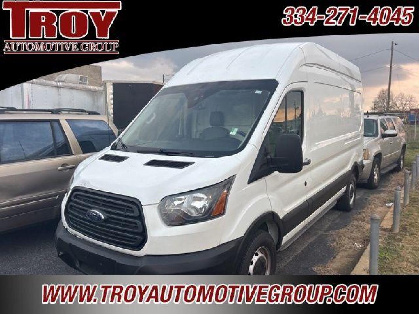 2019 Oxford White /Pewter Ford Transit-250 Base (1FTYR2XM7KK) with an 3.7L V6 Ti-VCT 24V engine, Automatic transmission, located at 6812 Atlanta Hwy, Montgomery, AL, 36117, (334) 271-4045, 32.382118, -86.178673 - Photo#0